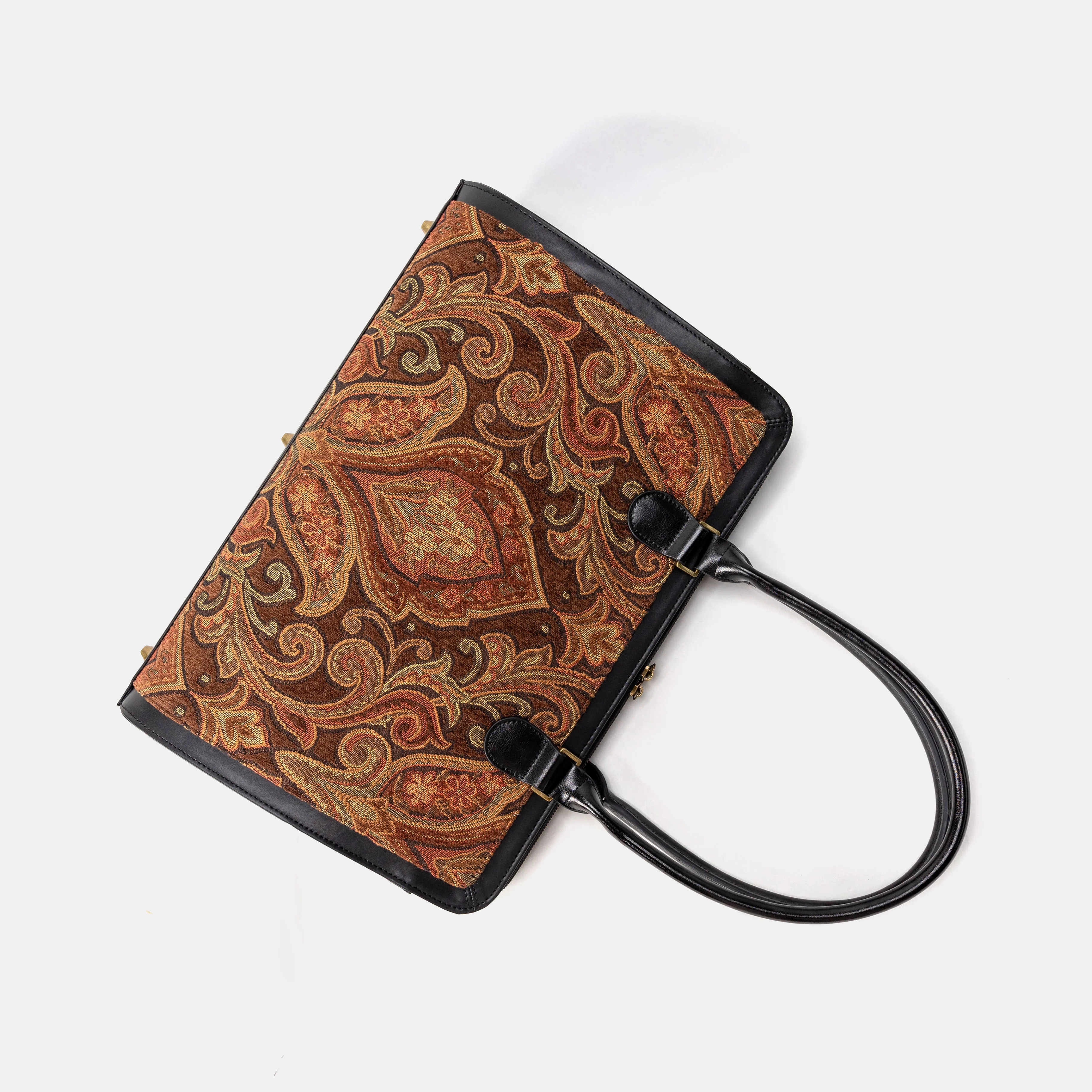 Damask D. Brown Business Tote - Image 7