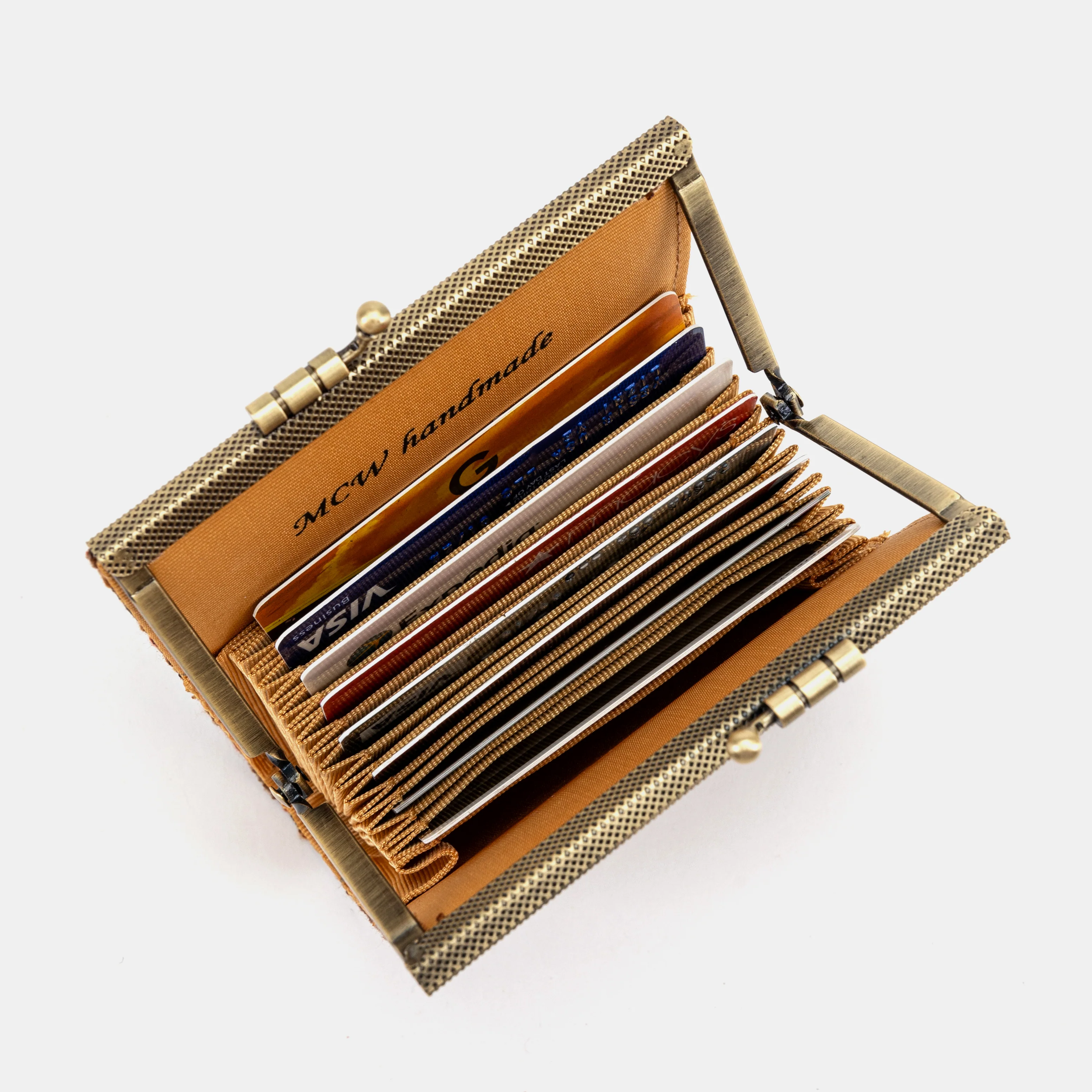 Damask D. Brown Card Wallet - Image 4
