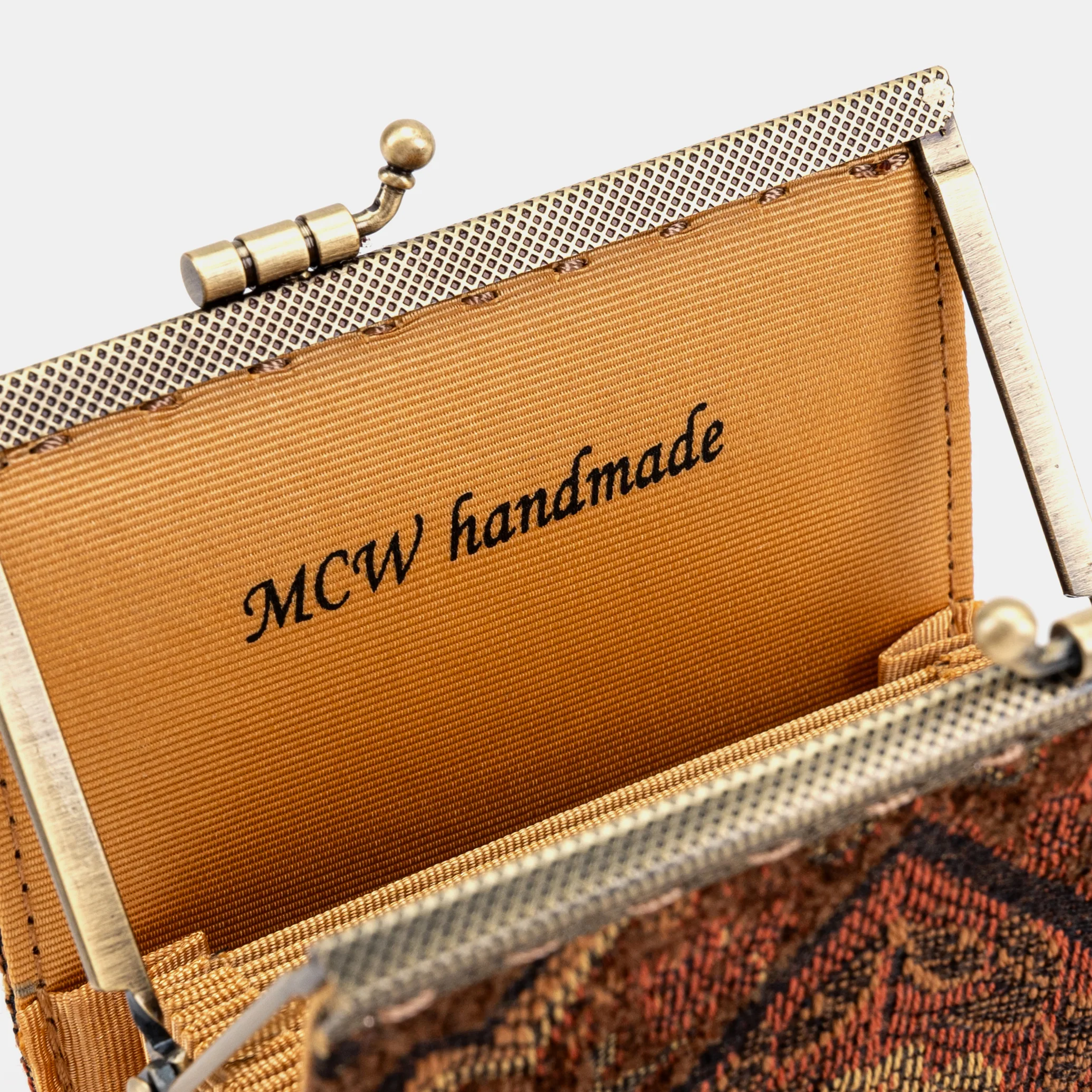 Damask D. Brown Card Wallet - Image 9