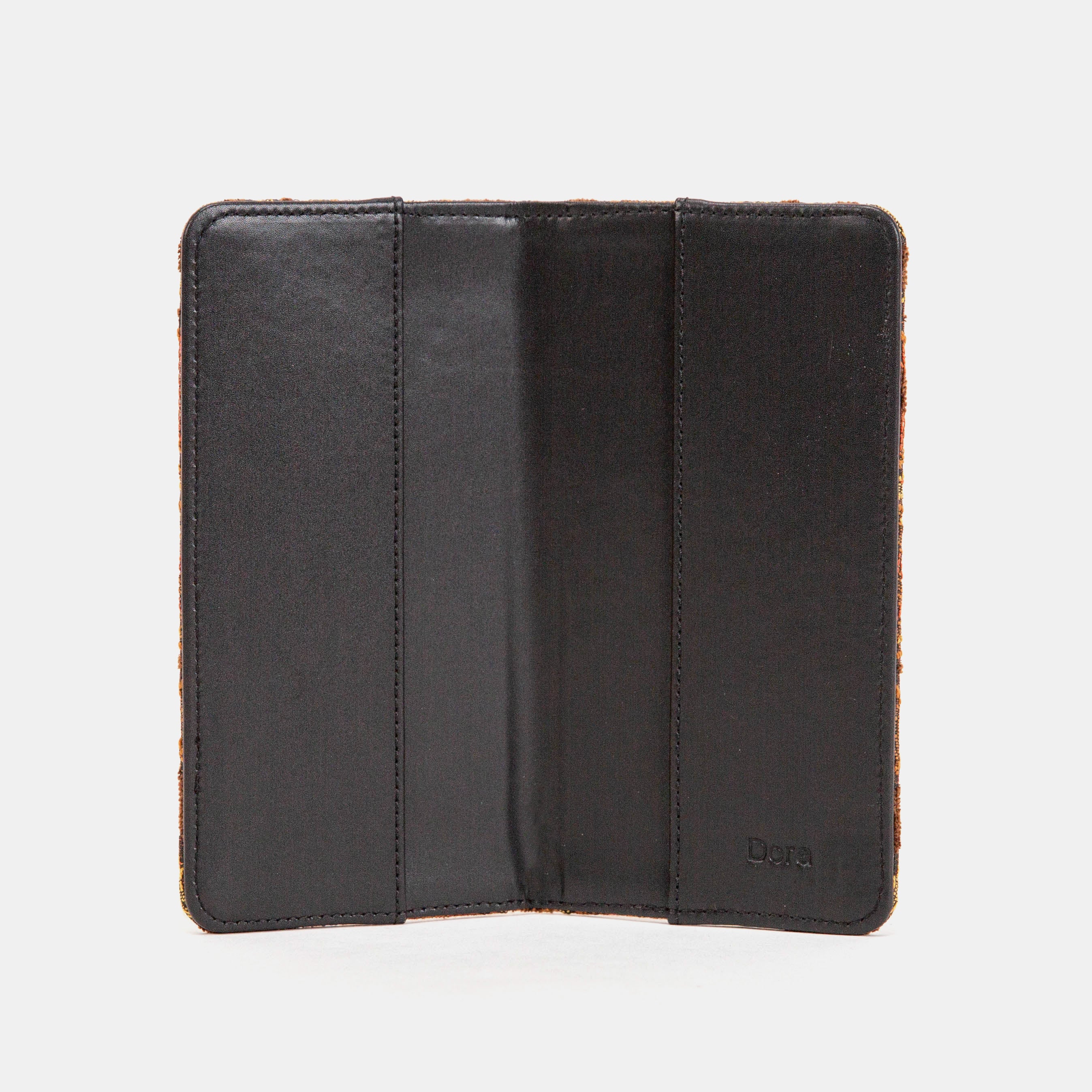 Damask D. Brown Checkbook Cover - Image 3