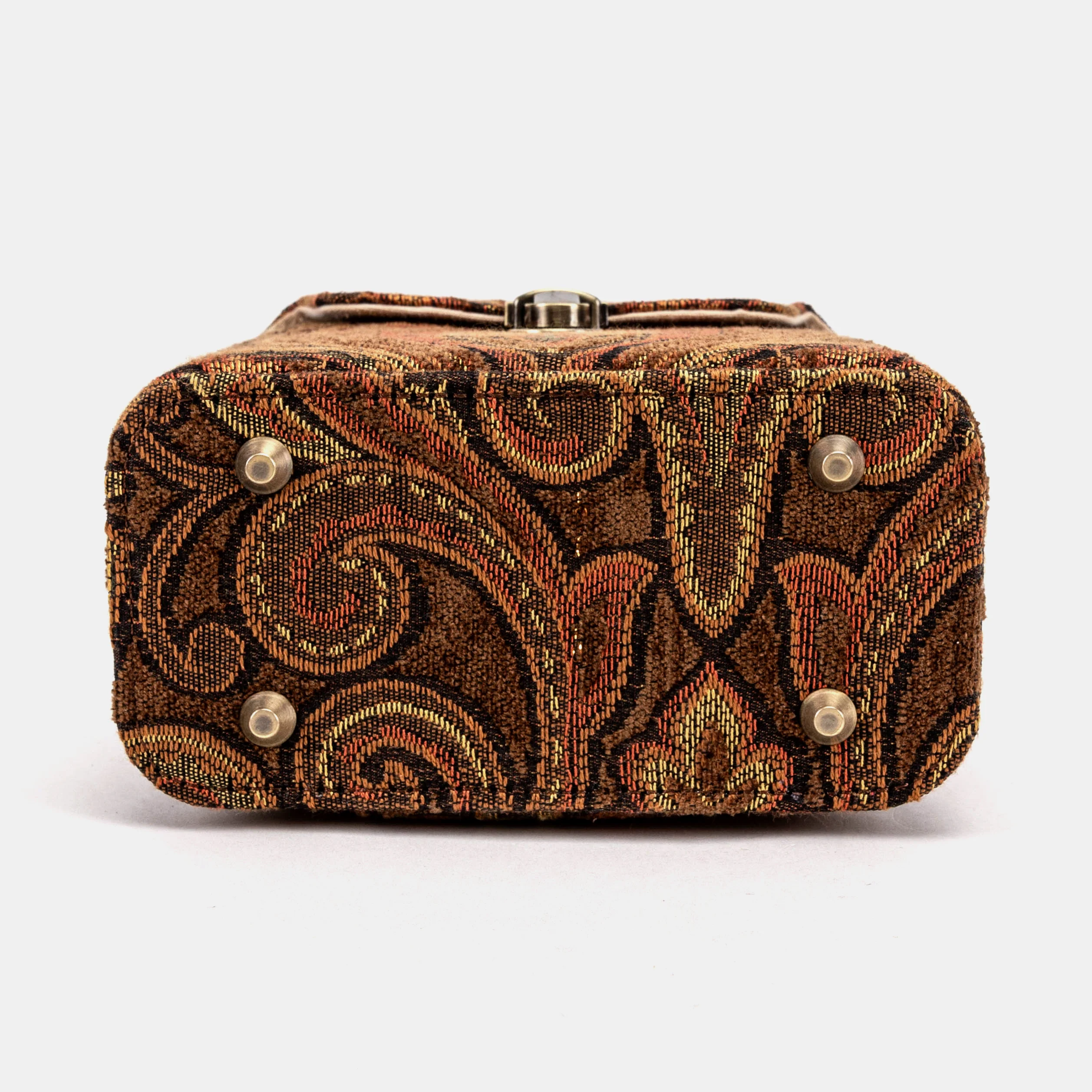 Damask D. Brown Emma Small Train Case Crossbody - Image 10