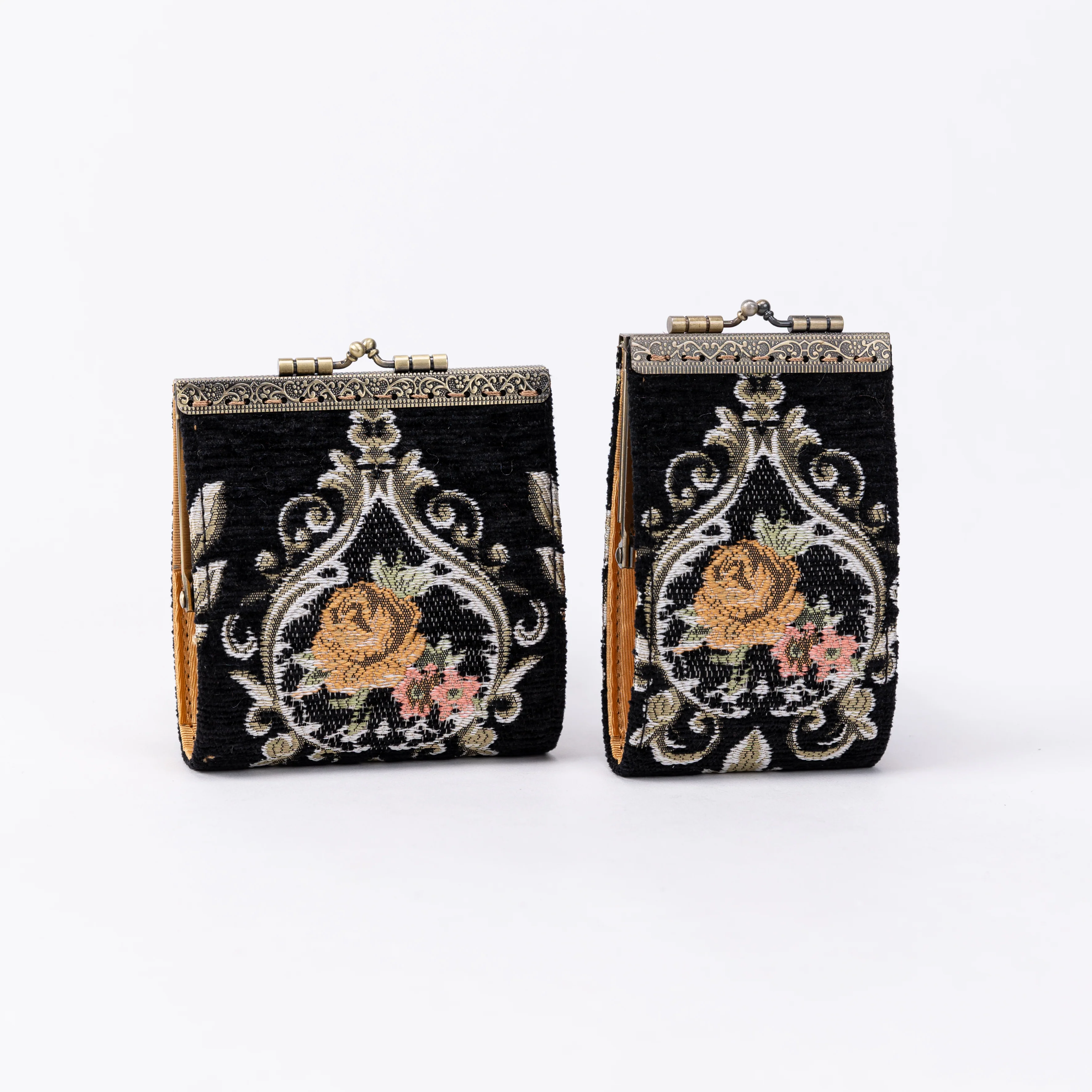 Eternal Elegance Black Card Wallet