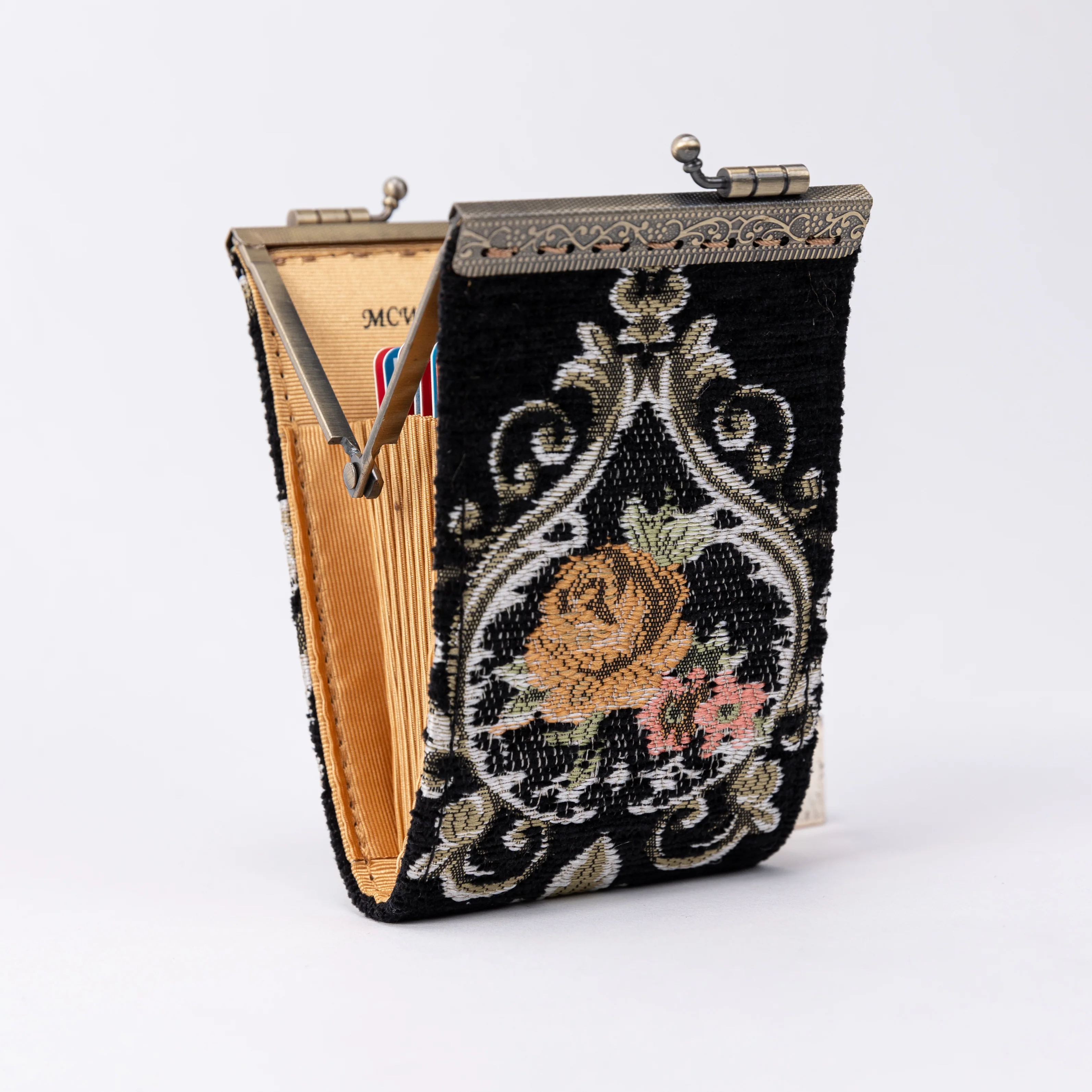 Eternal Elegance Black Card Wallet - Image 2