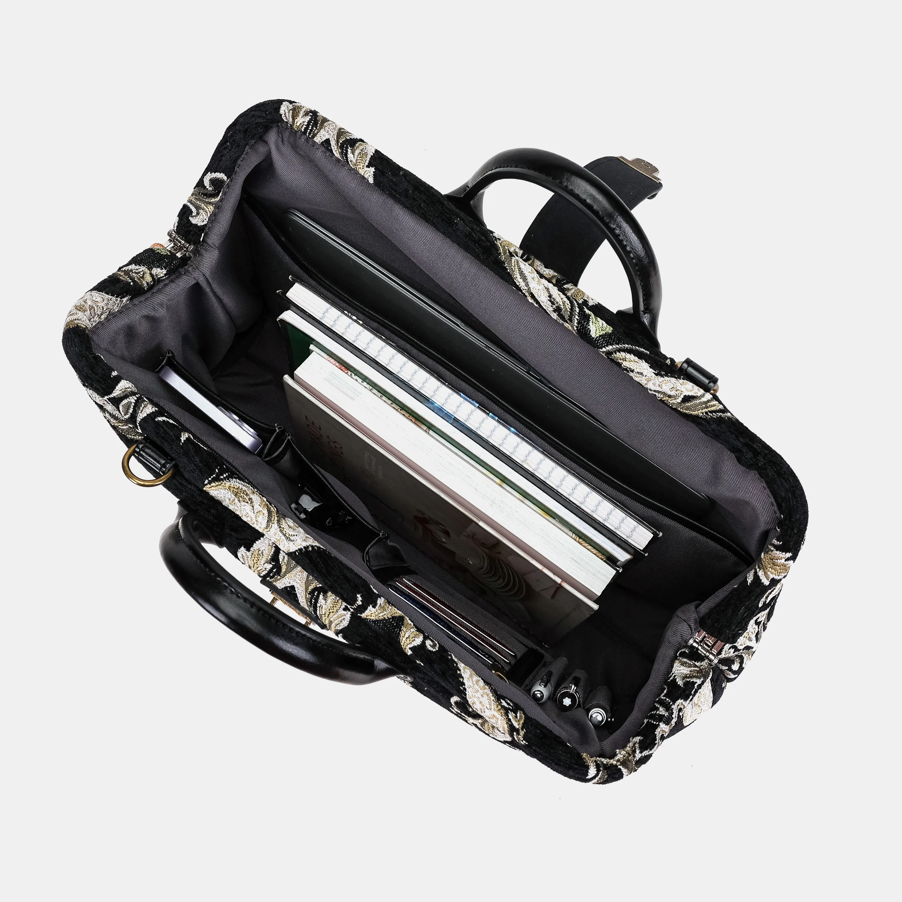 Eternal Elegance Black Laptop Work Bag - Image 6