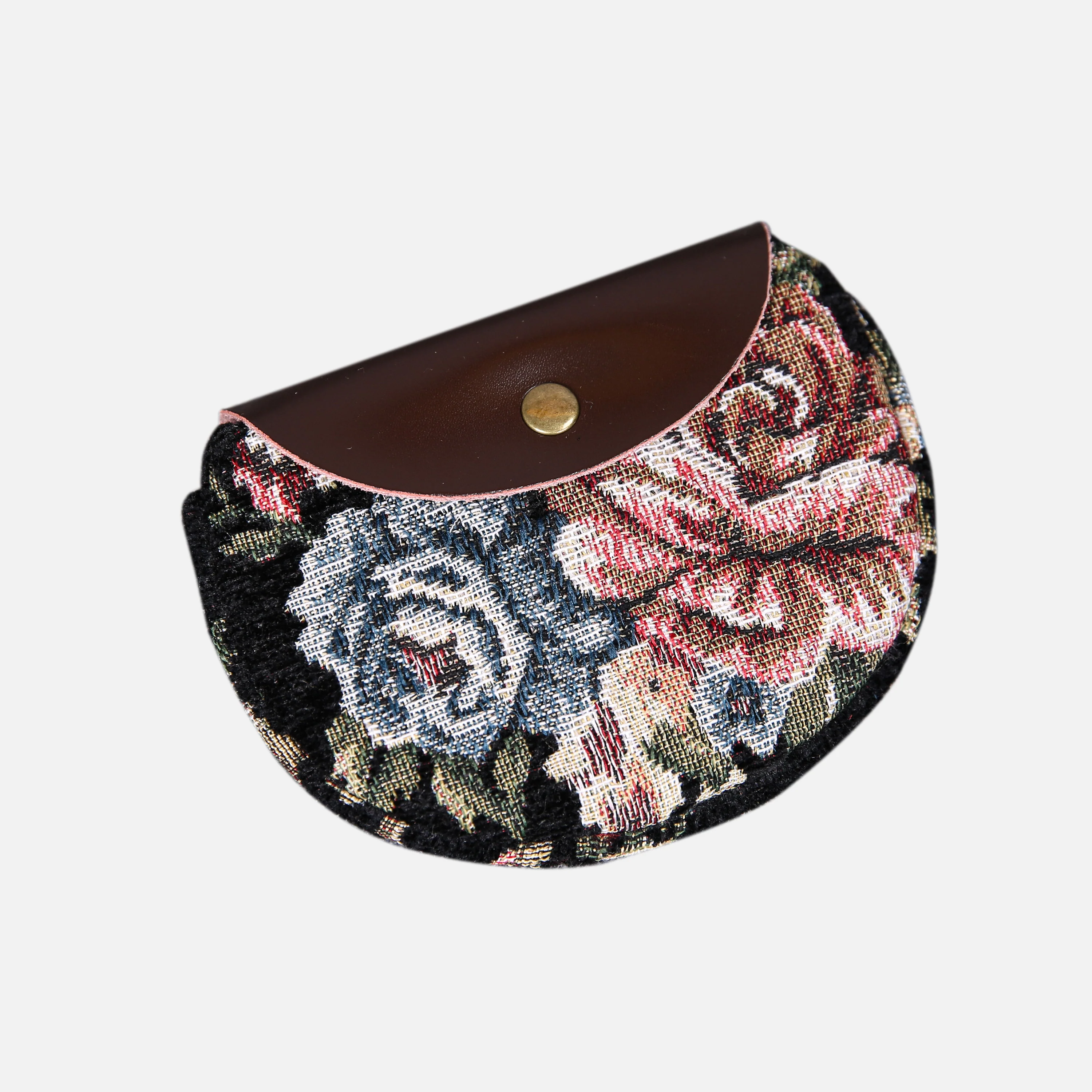Floral Black Rosary Bag - Image 3