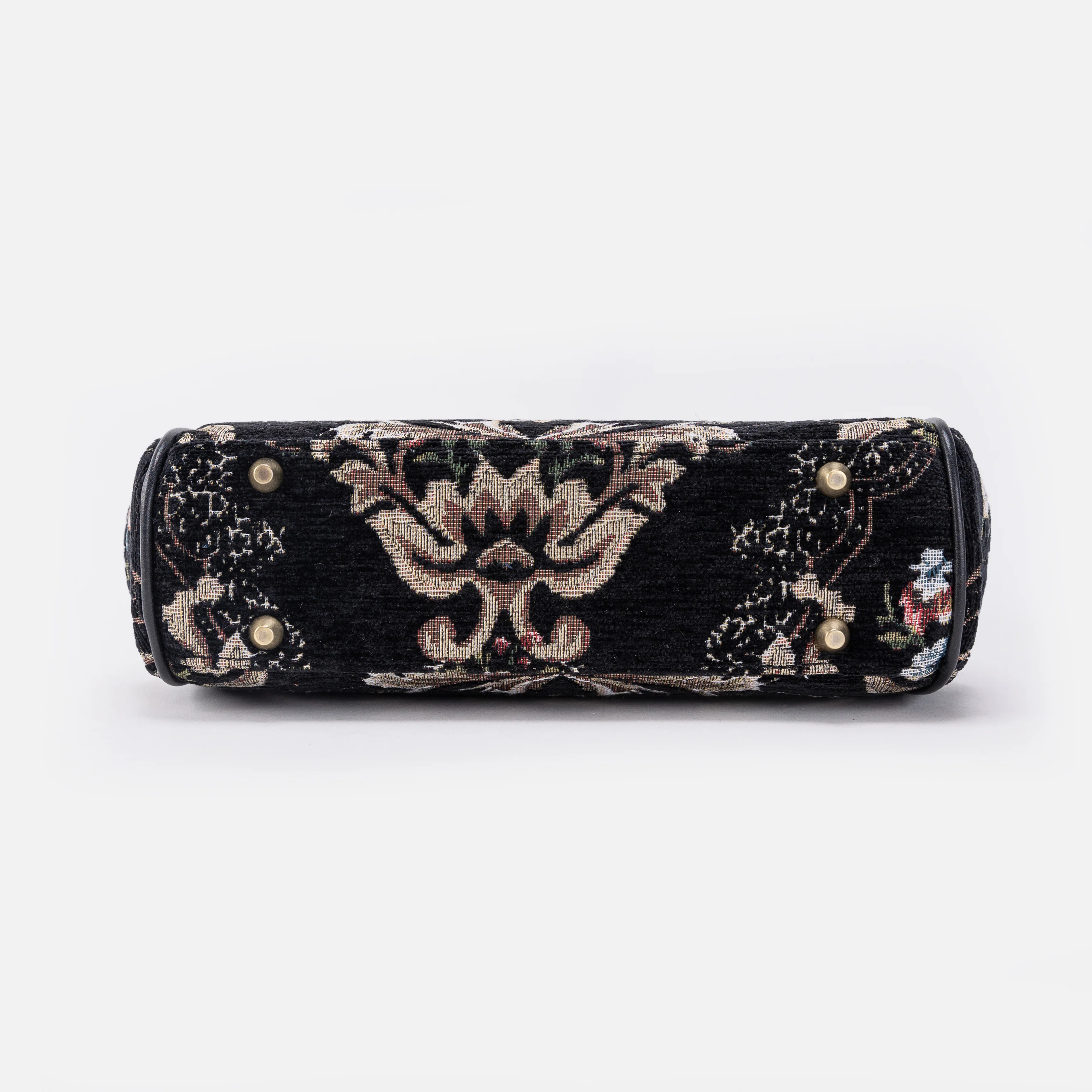 Floral Black Alma Satchel - Image 5