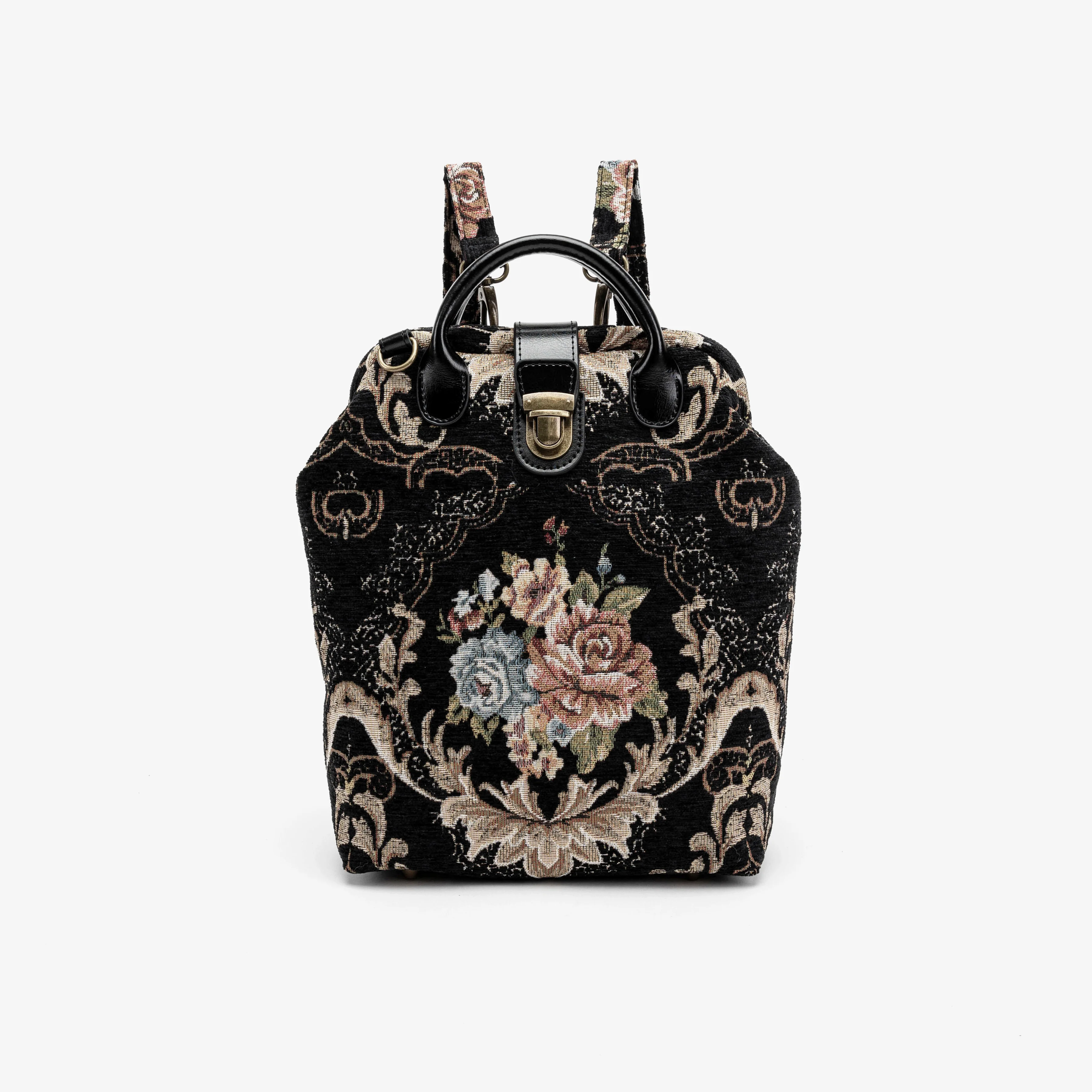 Floral Black Everyday Backpack - Image 2