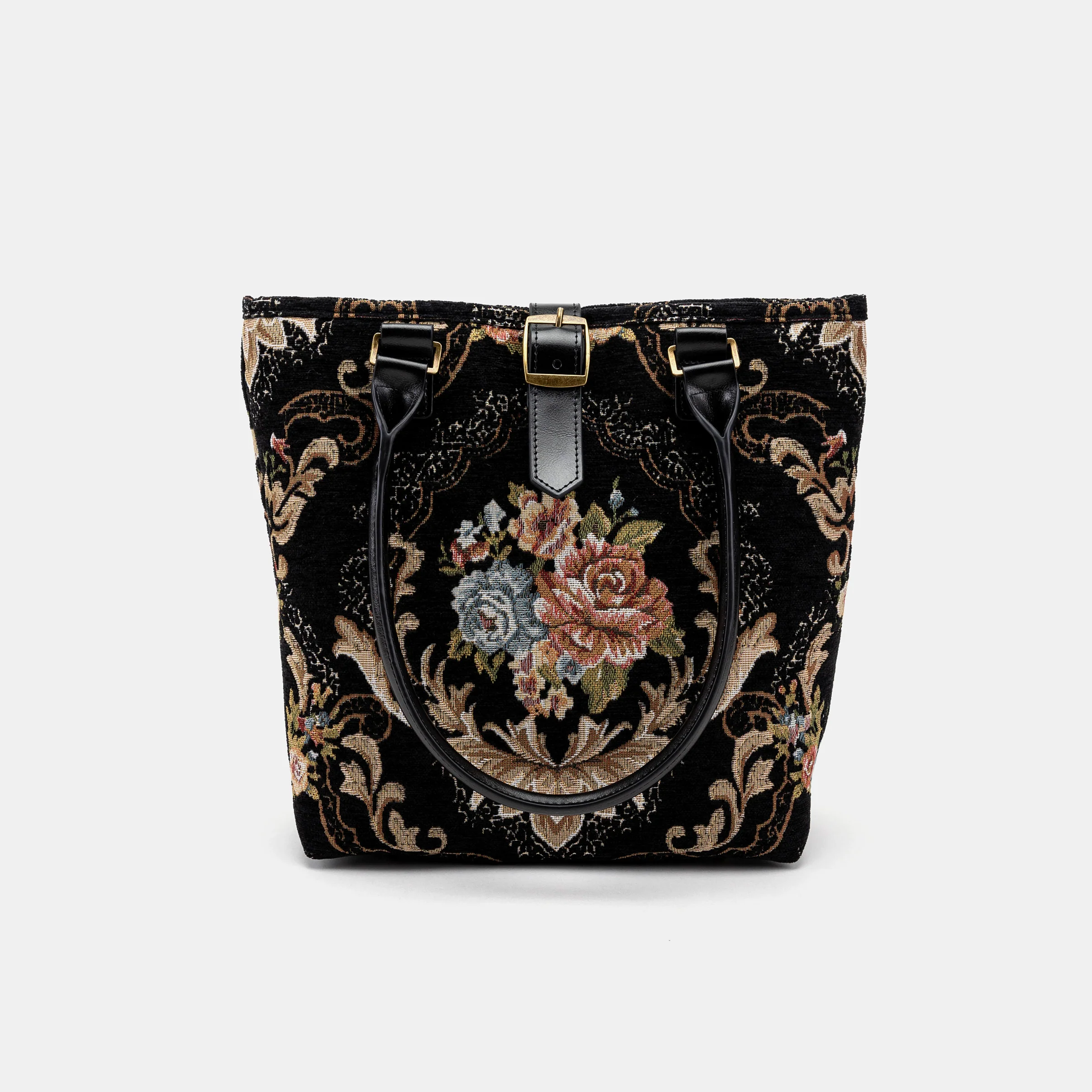 Floral Black Everyday Tote - Image 6