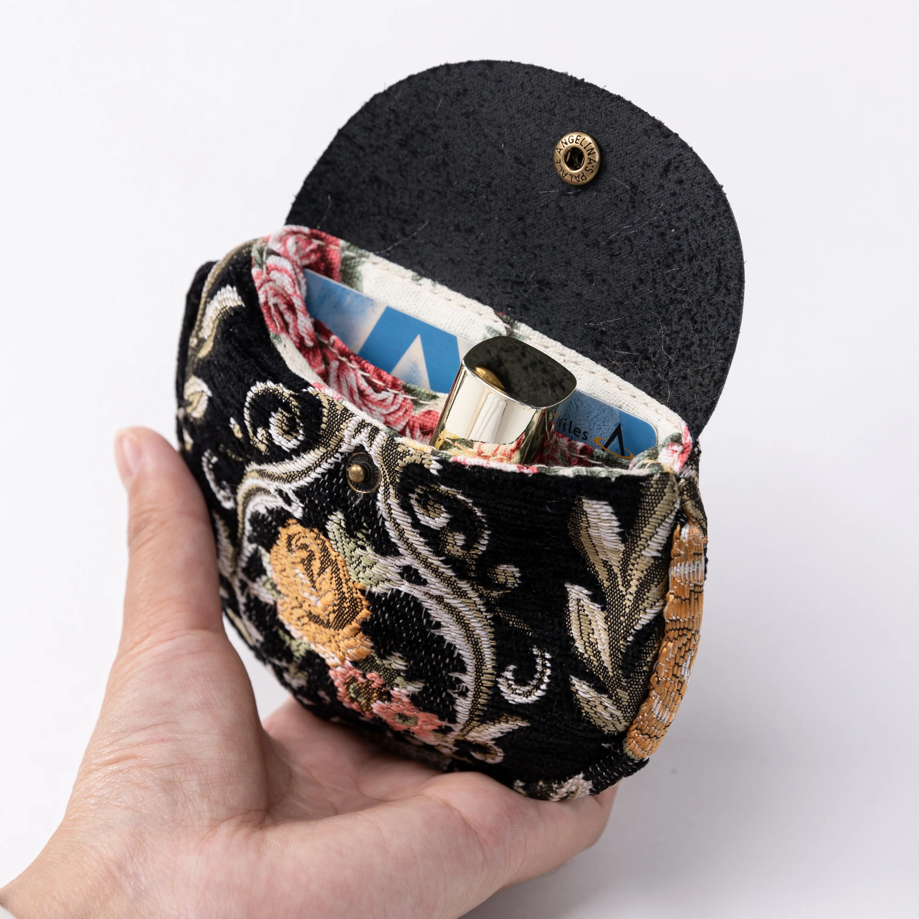 Eternal Elegance Black Rosary Bag - Image 5