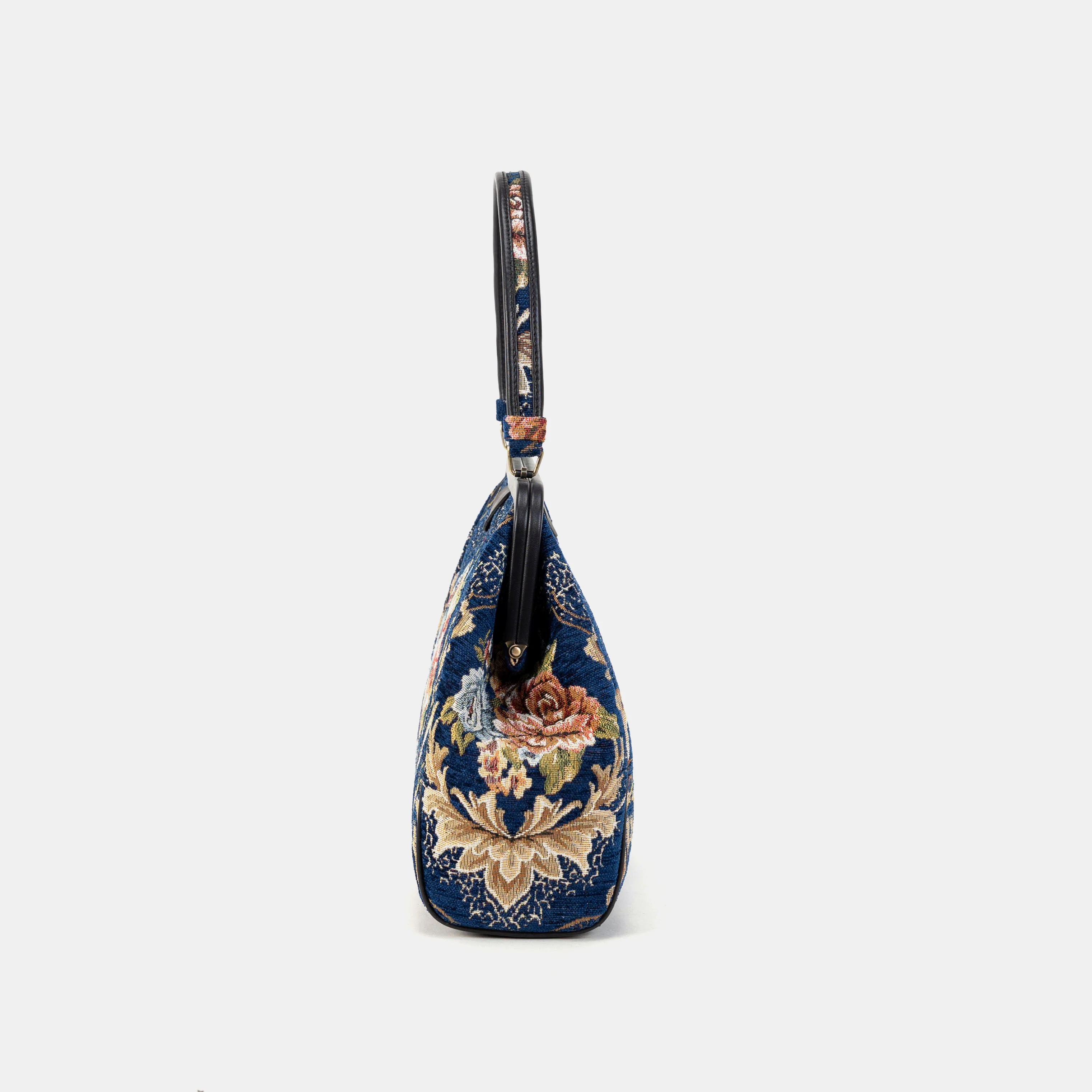 Floral Blue Alma Shoulder Bag - Image 4