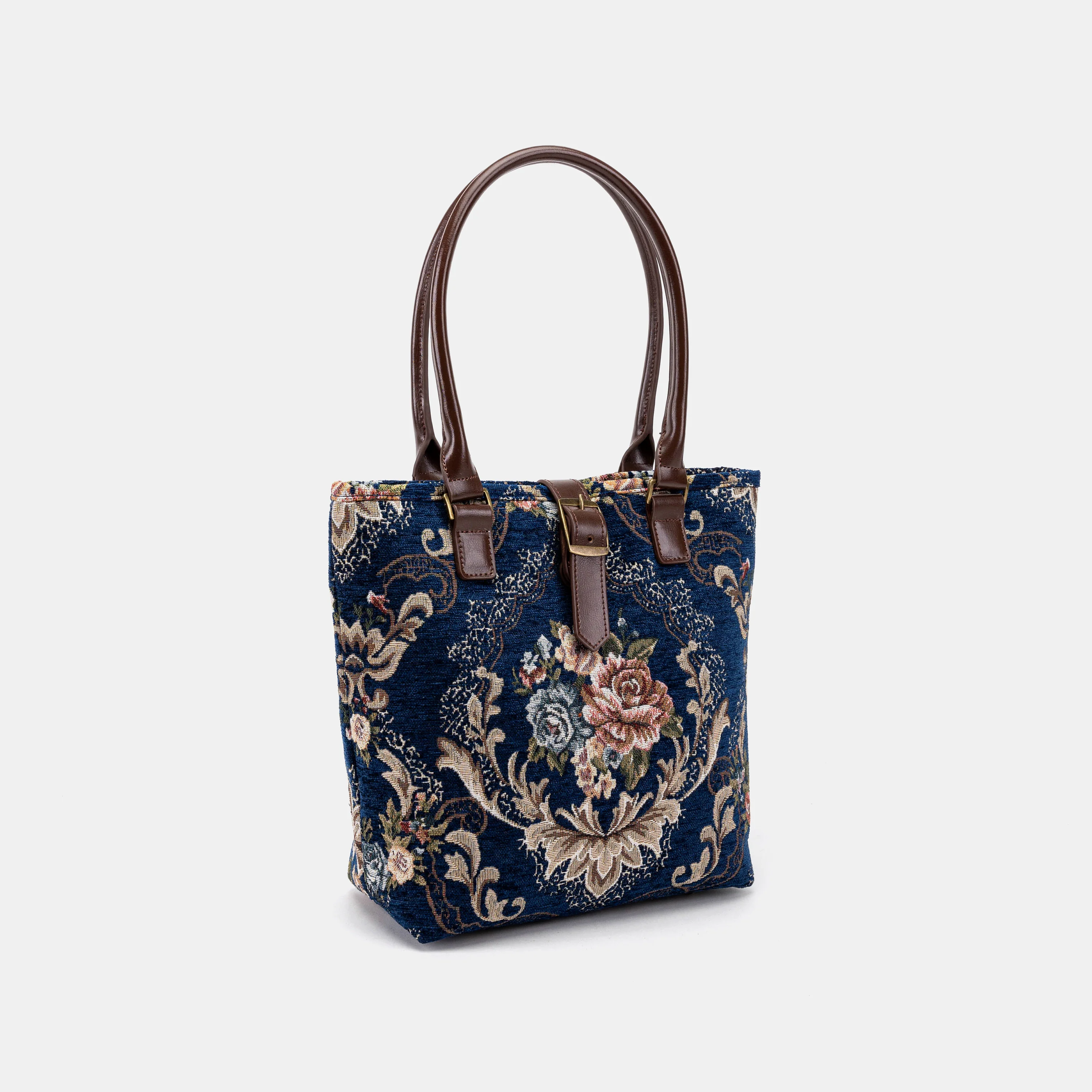 Floral Blue Everyday Tote - Image 2