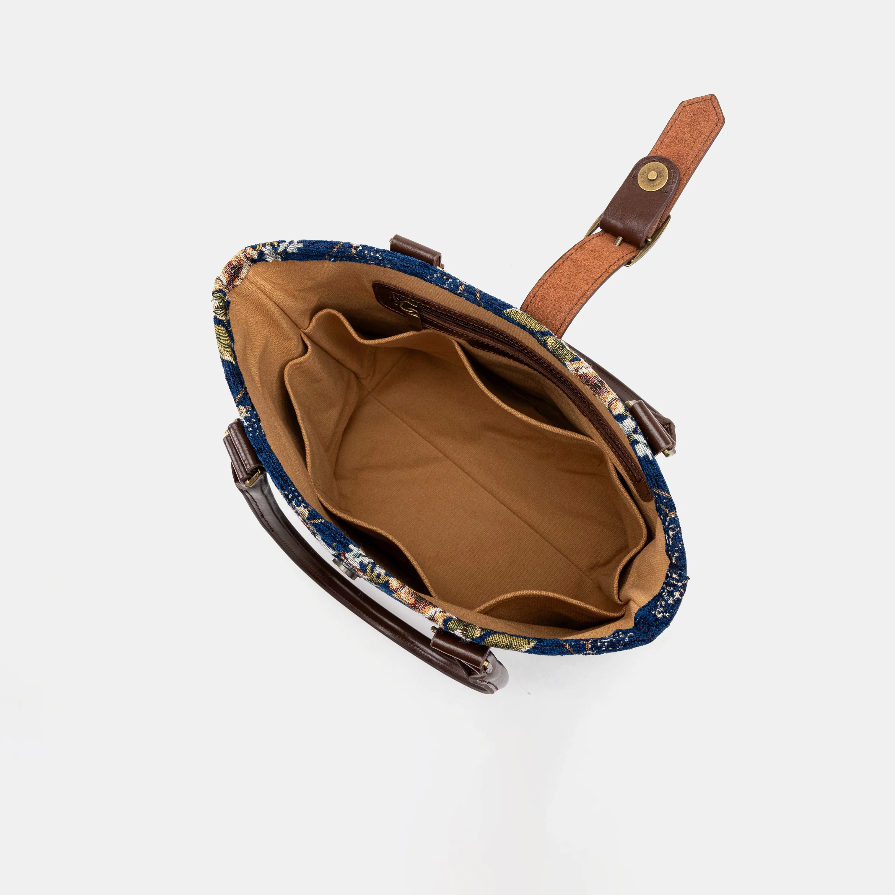 Floral Blue Everyday Tote - Image 7