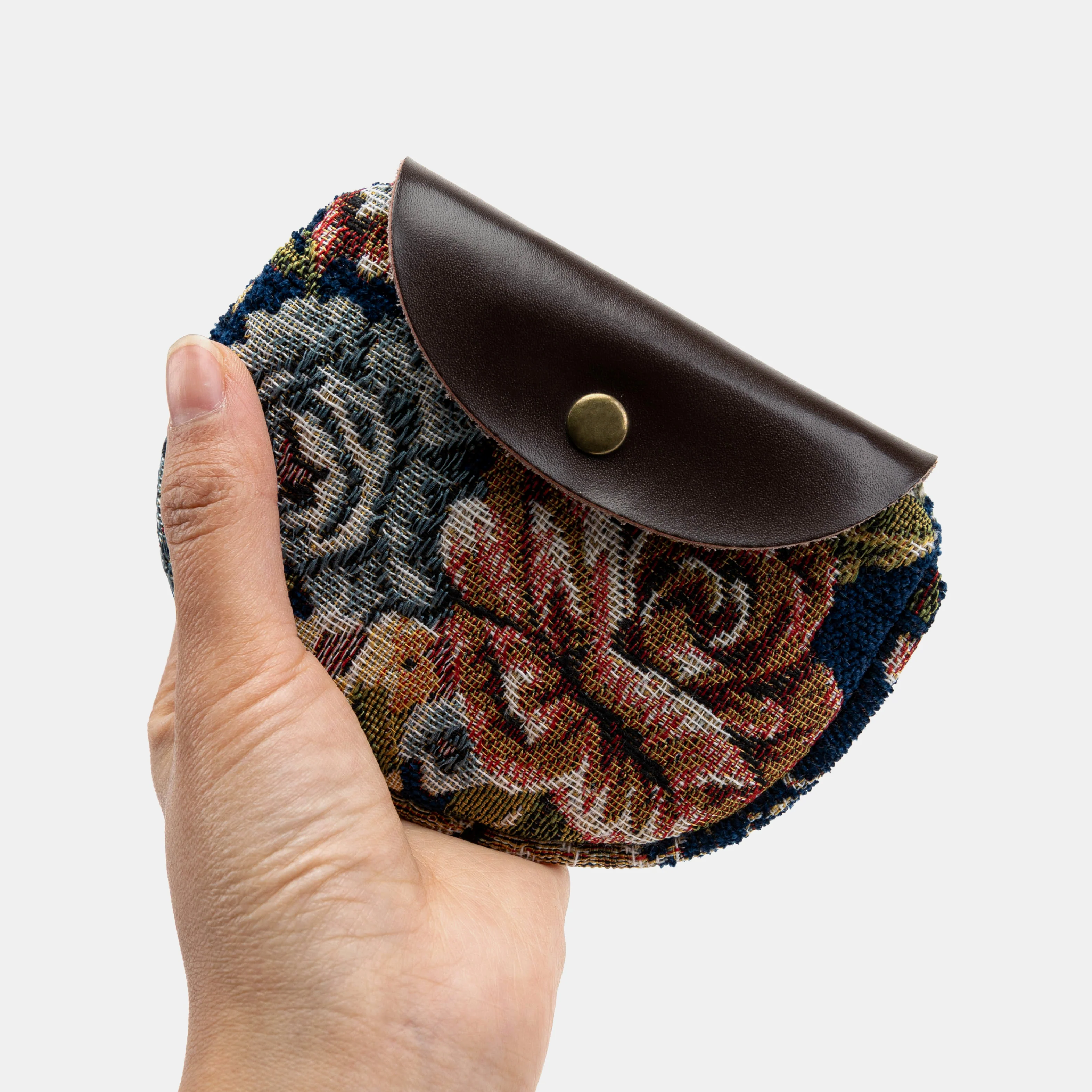 Floral Blue Rosary Bag - Image 5