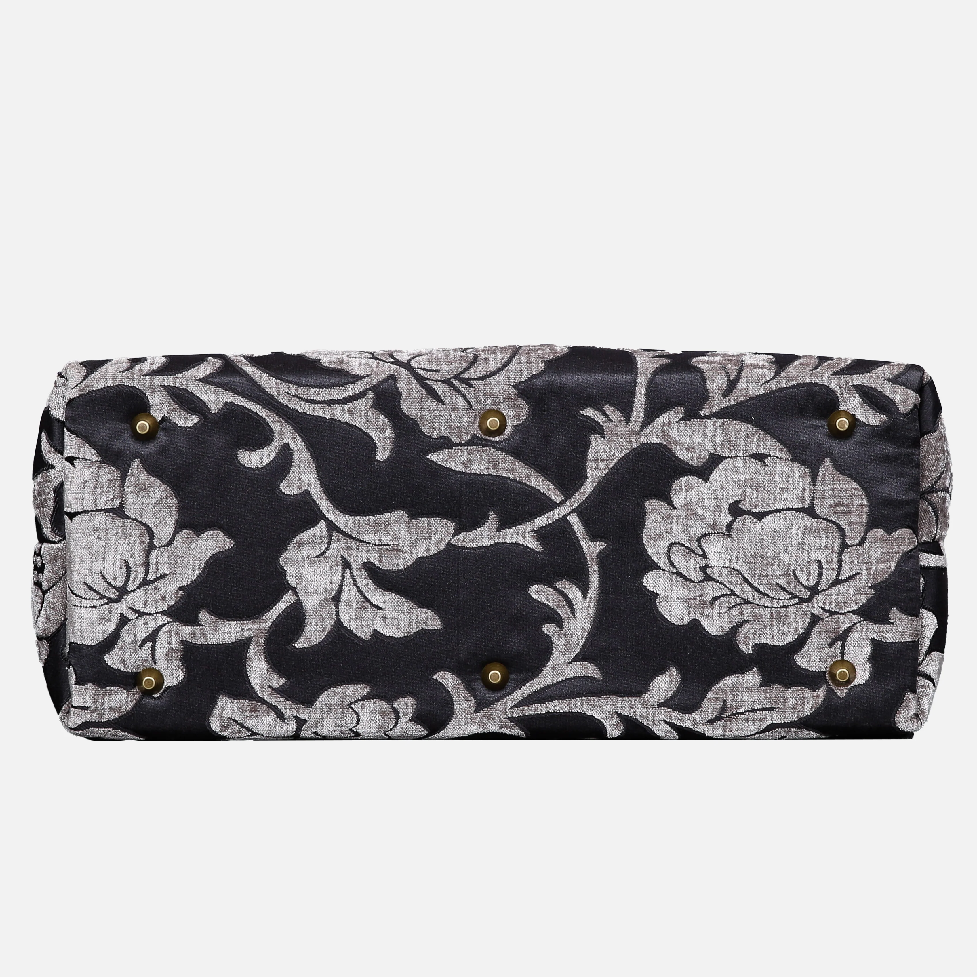 Floral Brocade Grey Mary Poppins Weekender - Image 5