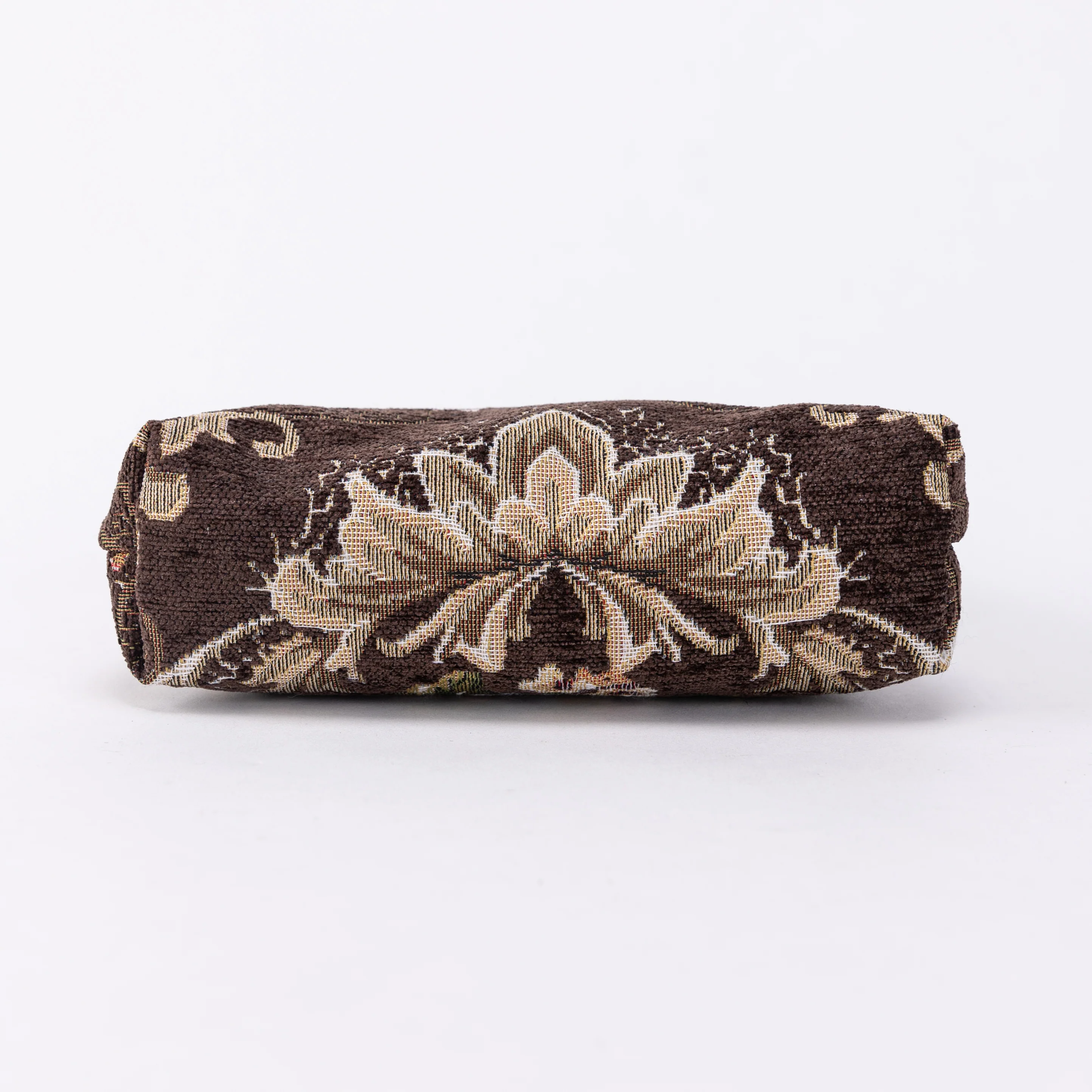 Floral Brown Alma Clutch - Image 6