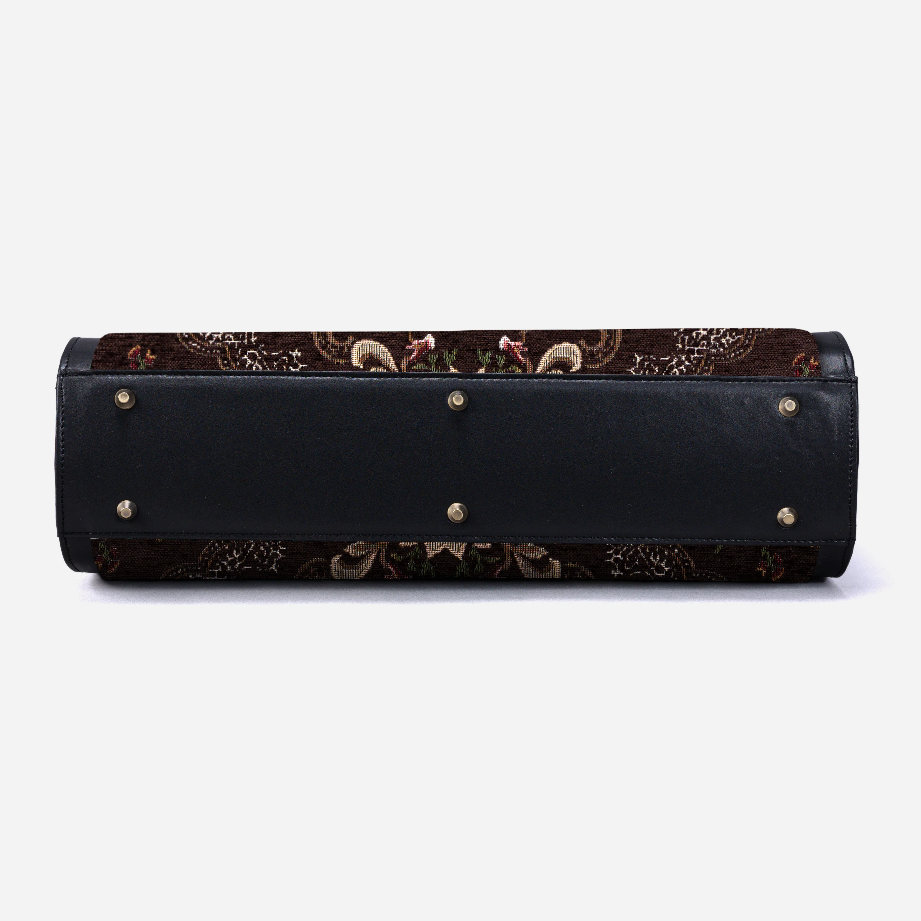 Floral Brown Business Tote - Image 6