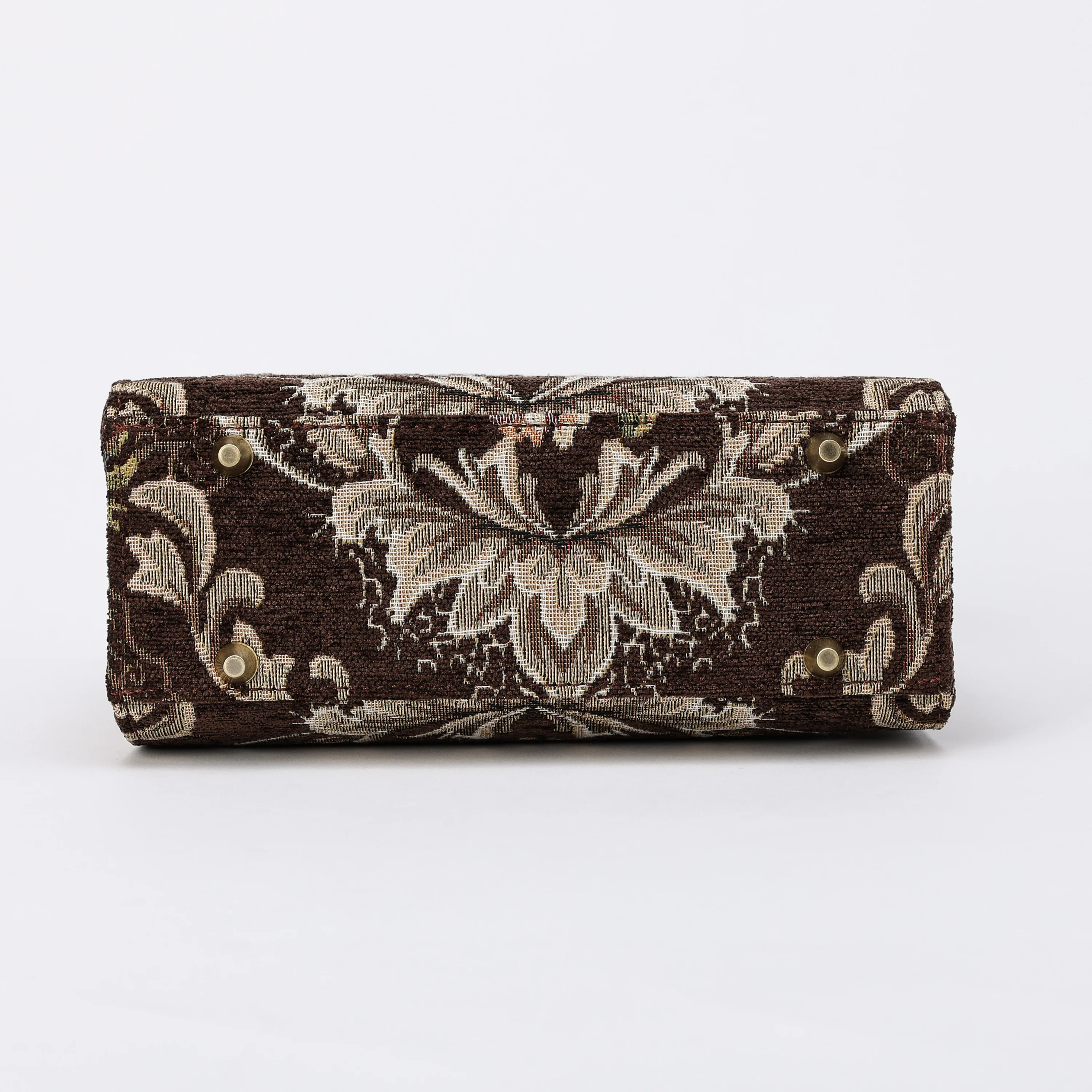 Floral Coffee Flap Satchel - Image 8