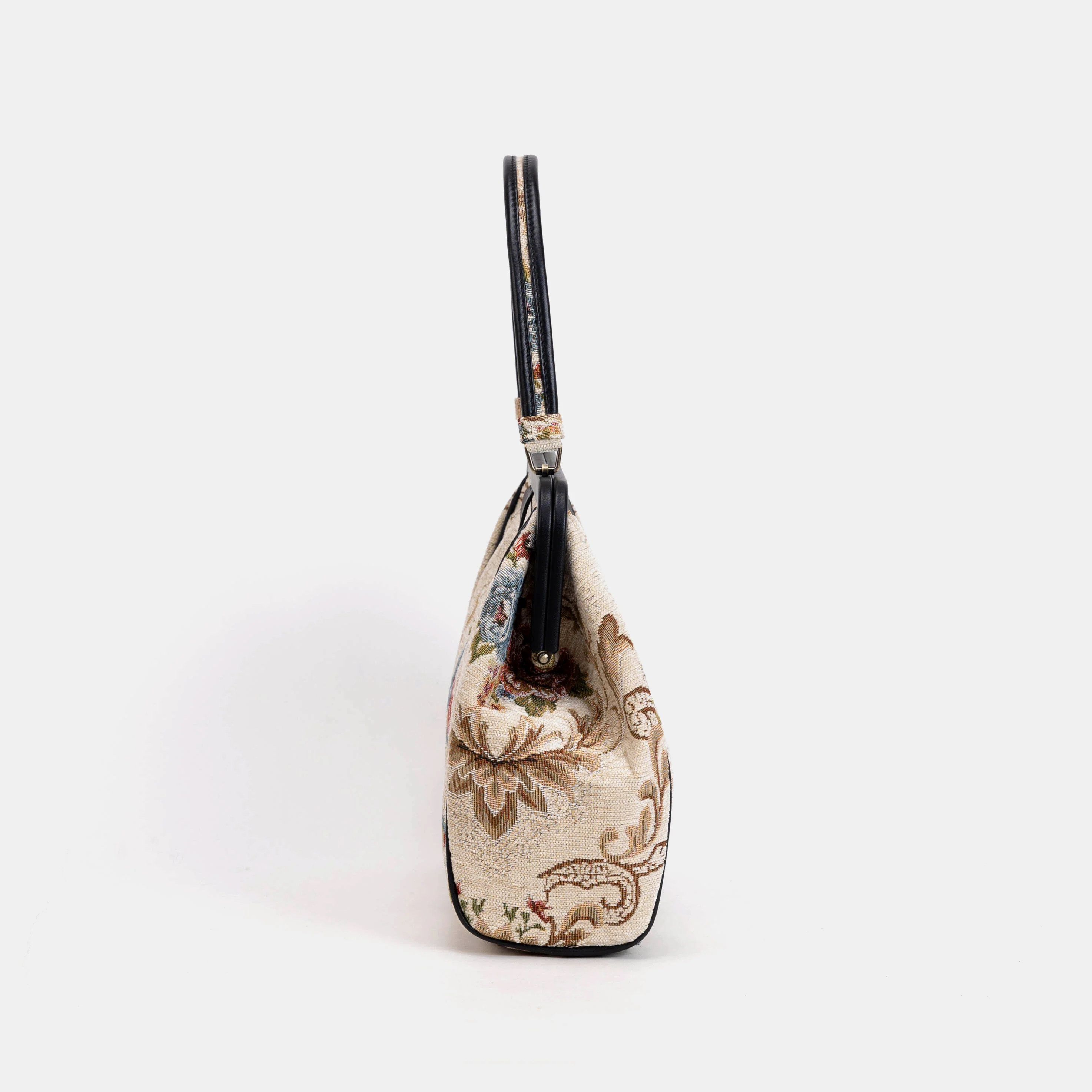 Floral Cream Alma Shoulder Bag - Image 4