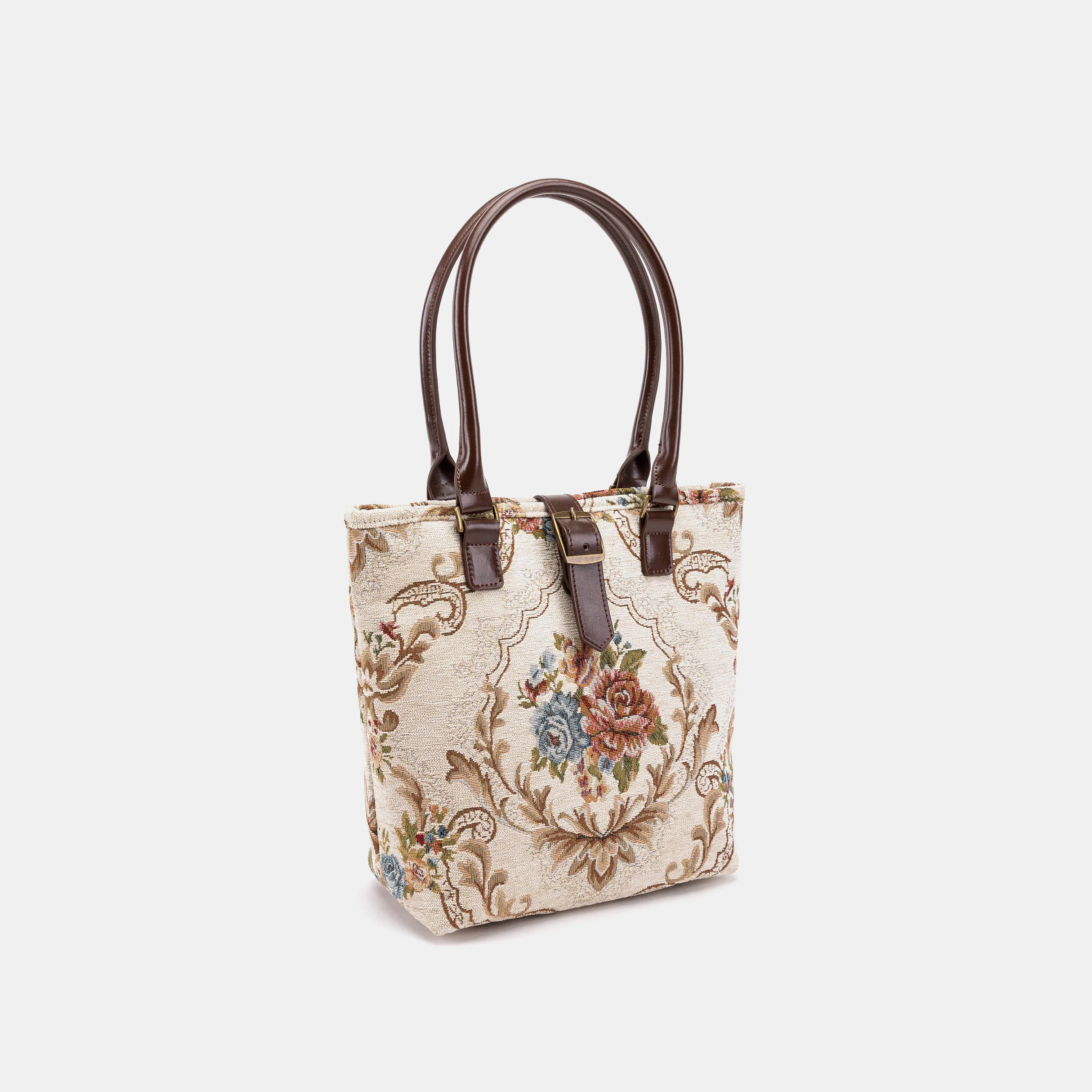 Floral Cream Everyday Tote - Image 2