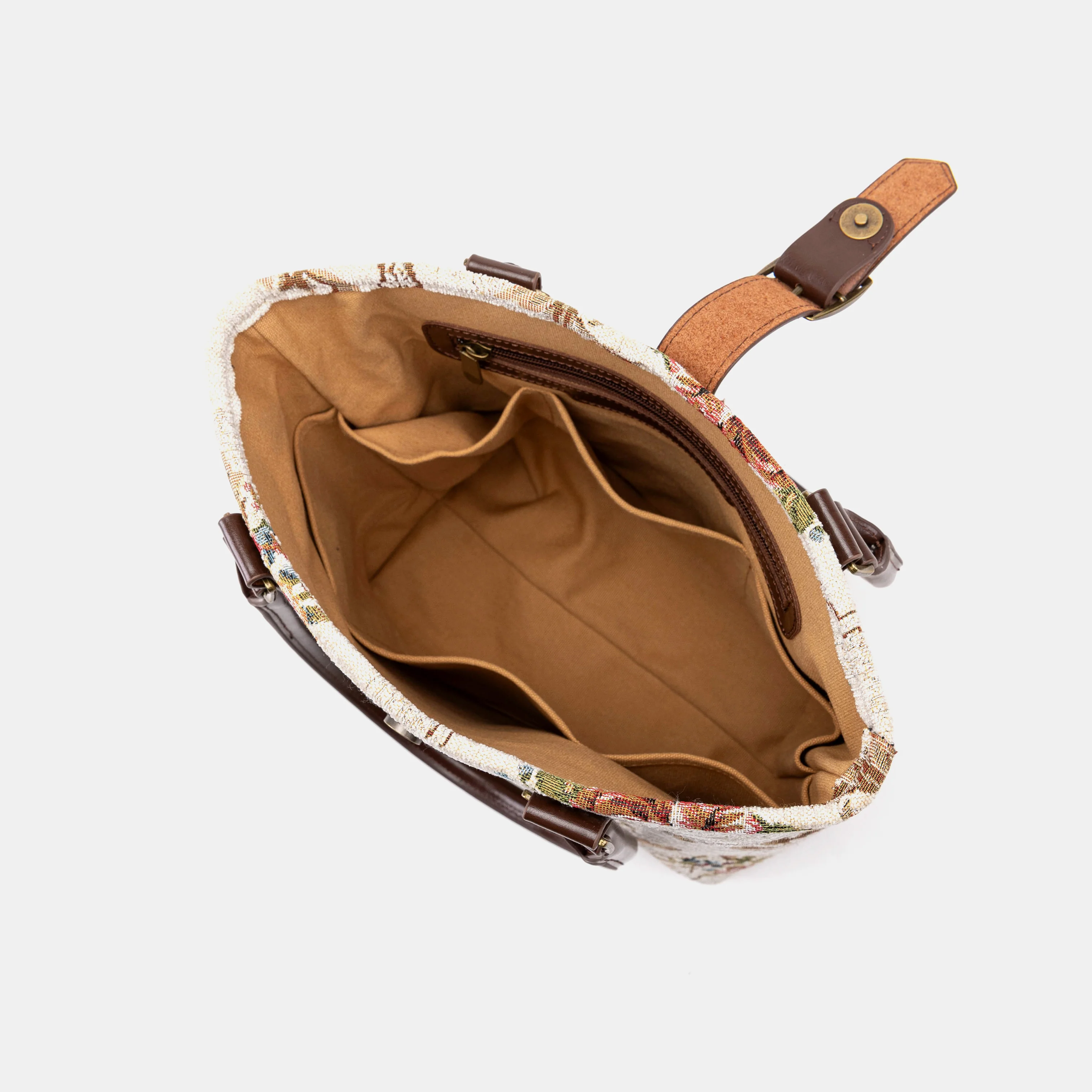 Floral Cream Everyday Tote - Image 7