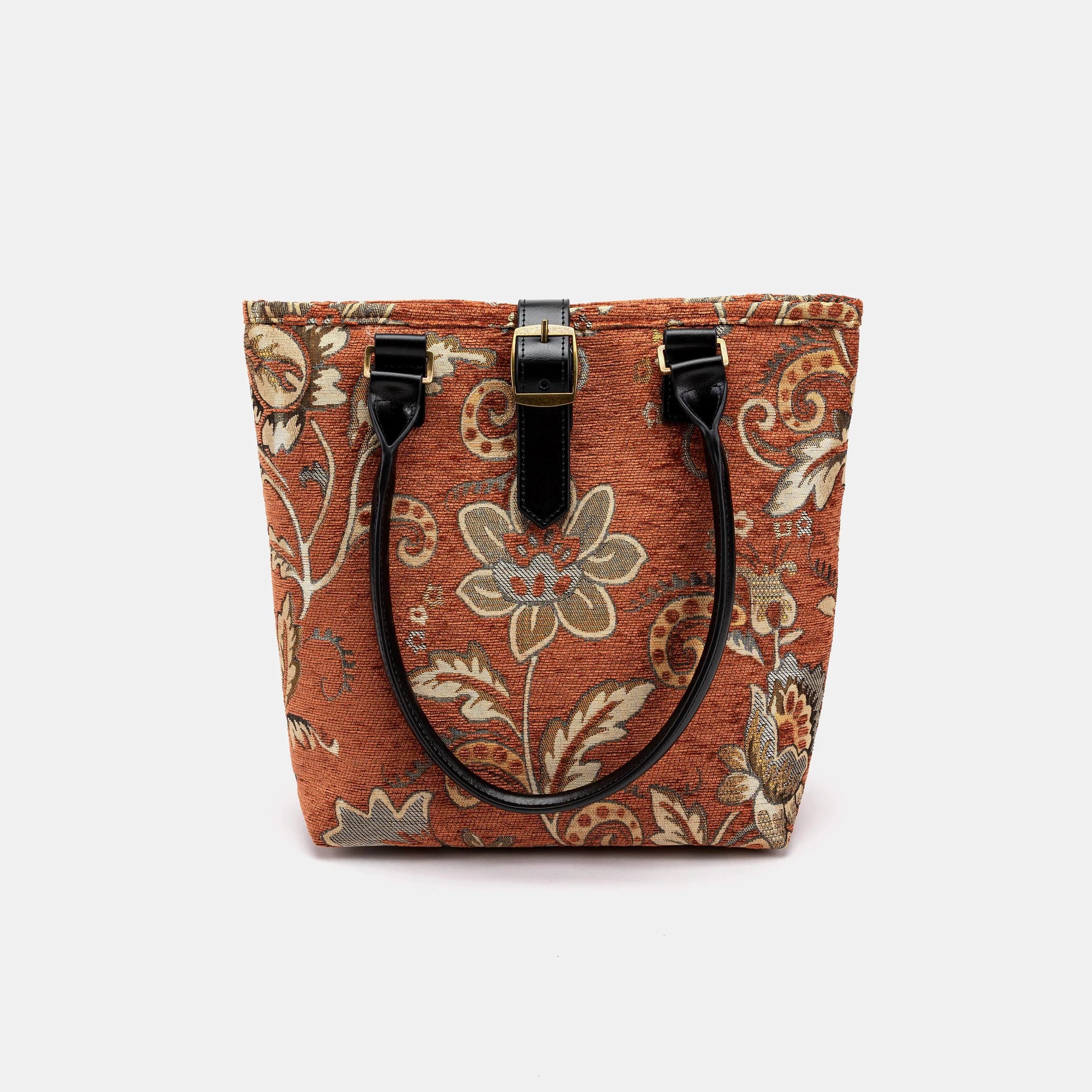 Floral Paisley Orange Everyday Tote - Image 6