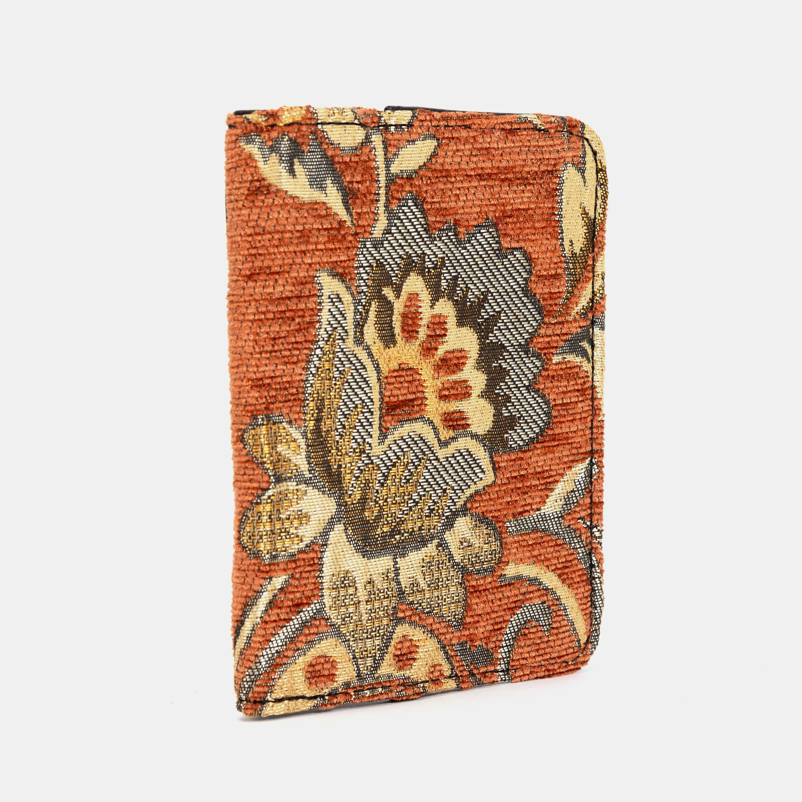 Floral Paisley Orange Passport Cover - Image 2