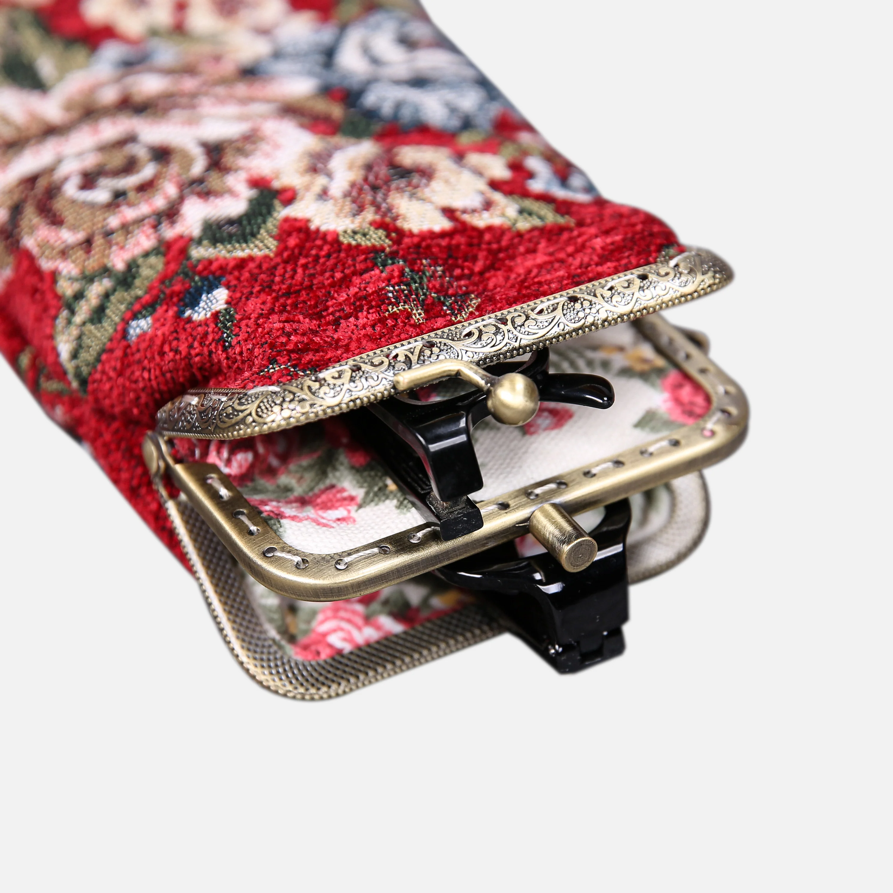 Floral Red Carpet Eyeglasses Case - Image 4