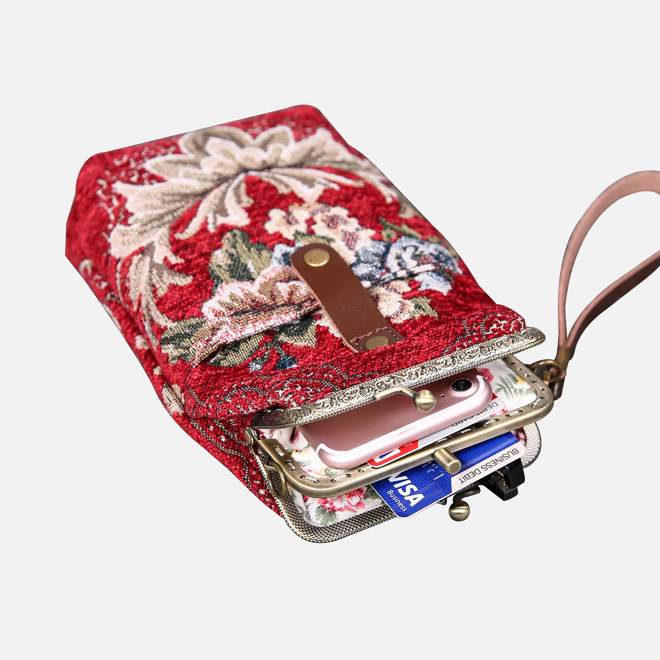 Floral Red Carpet Phone Case - Image 5