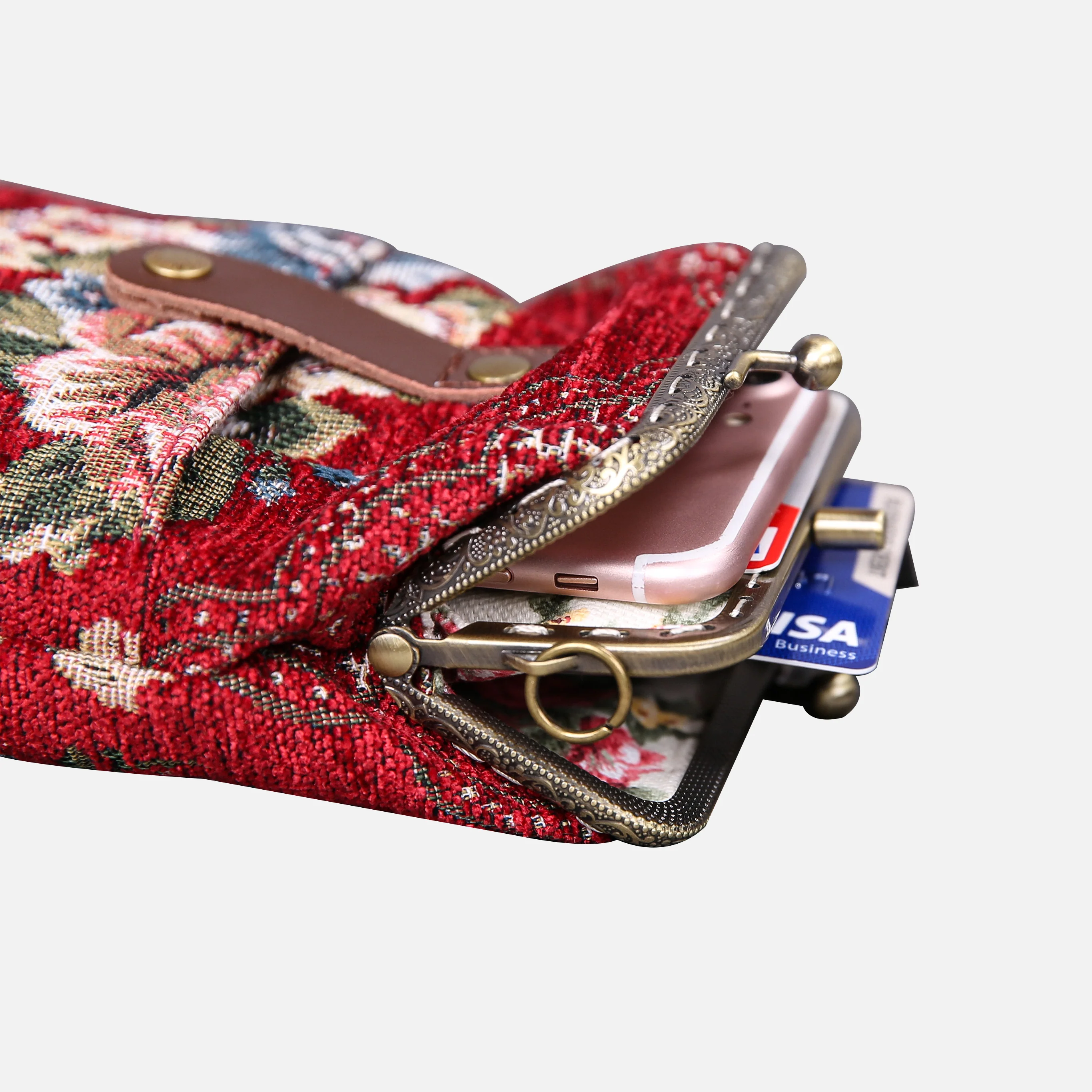 Floral Red Carpet Phone Case - Image 9