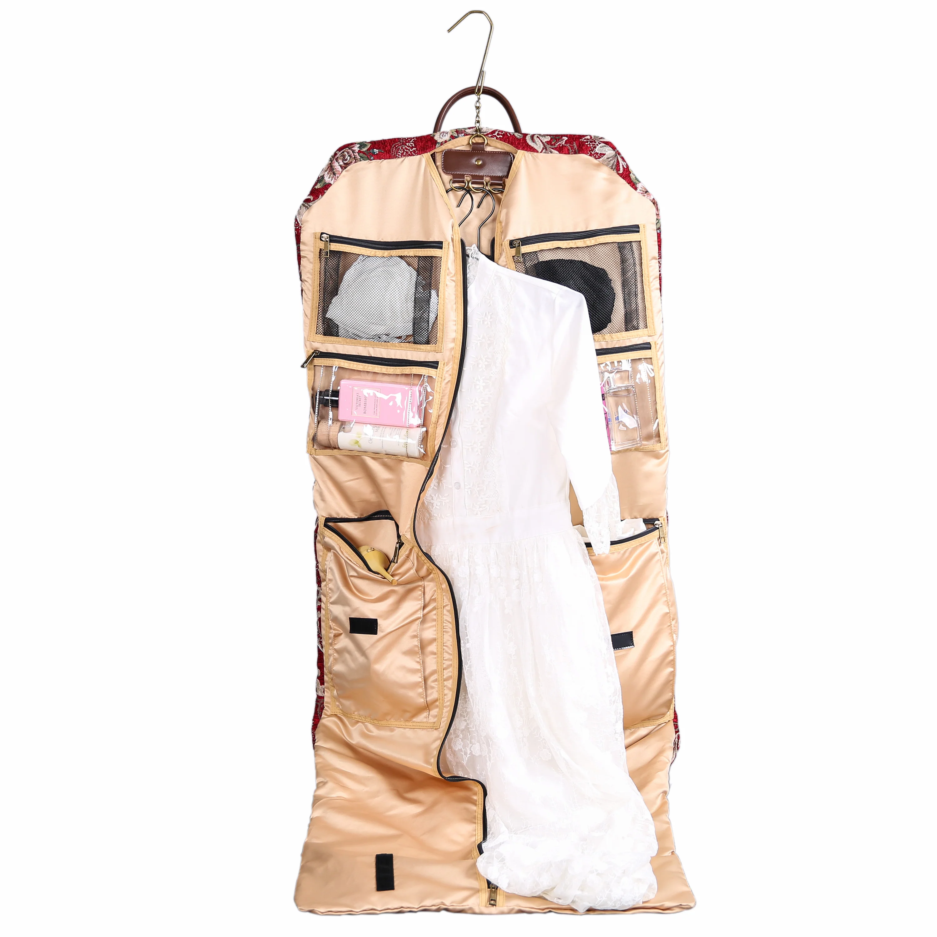 Floral Red Carpet Garment Bag - Image 3