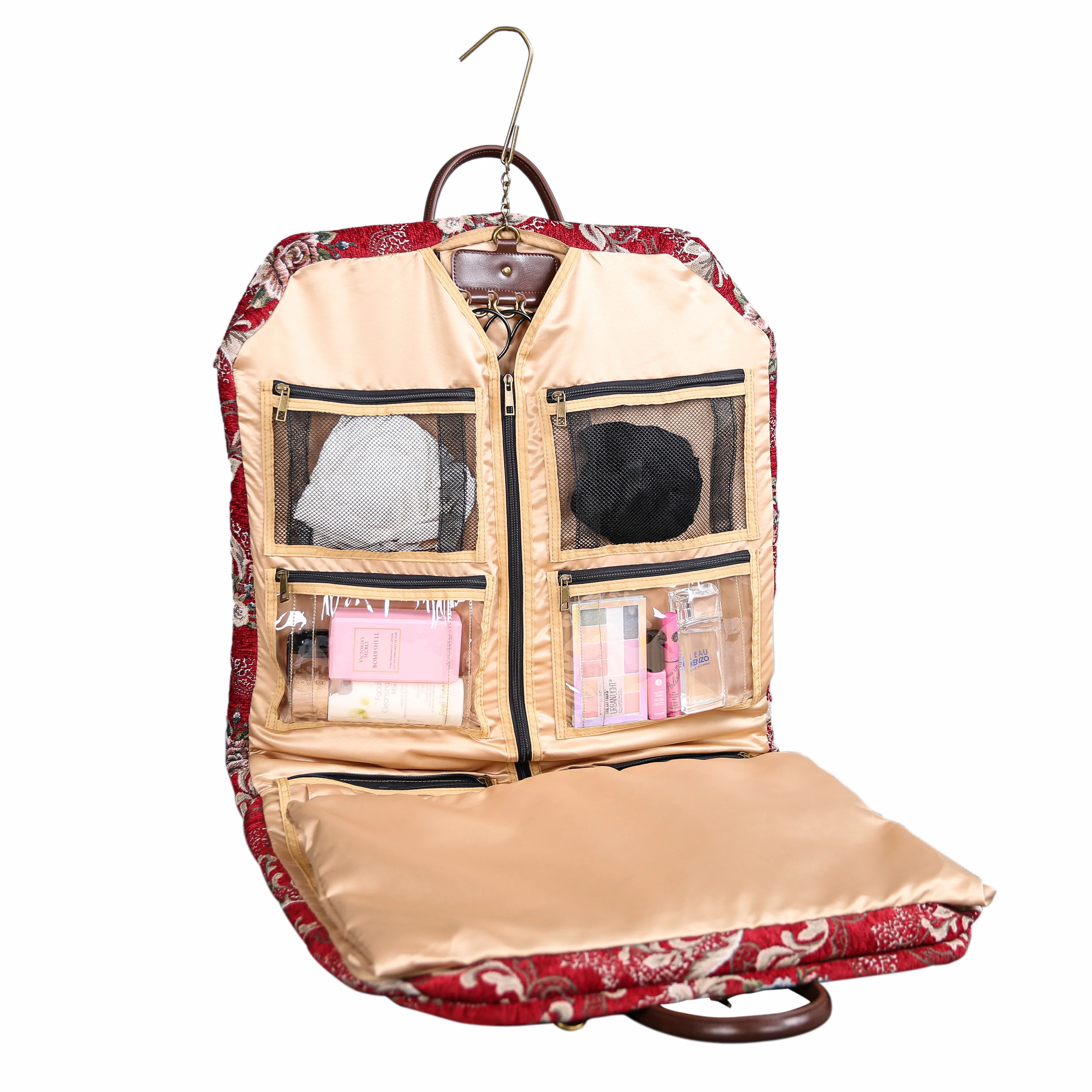 Floral Red Carpet Garment Bag - Image 4