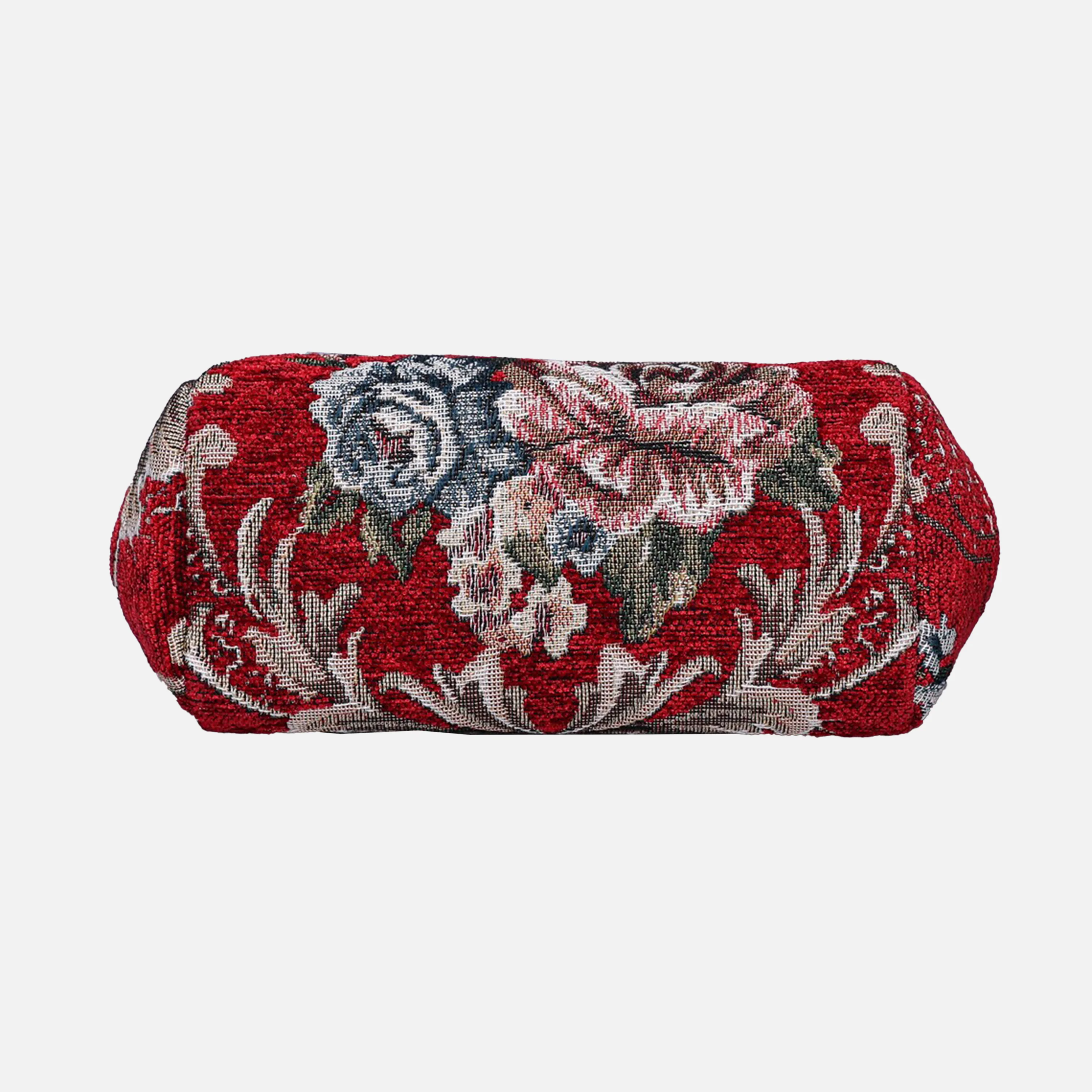 Floral Red Evening Bag Clutch - Image 5