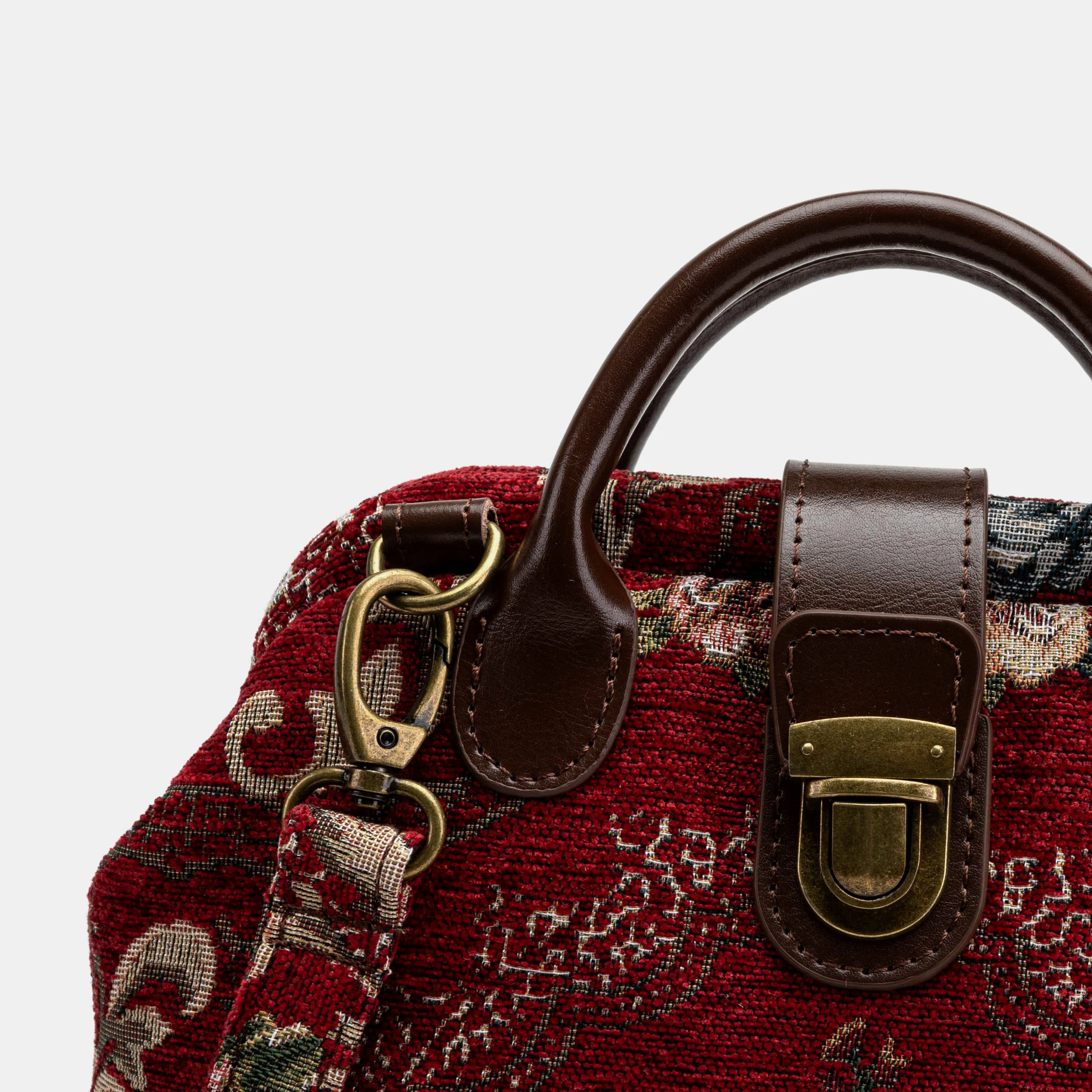 Floral Red Everyday Backpack - Image 4