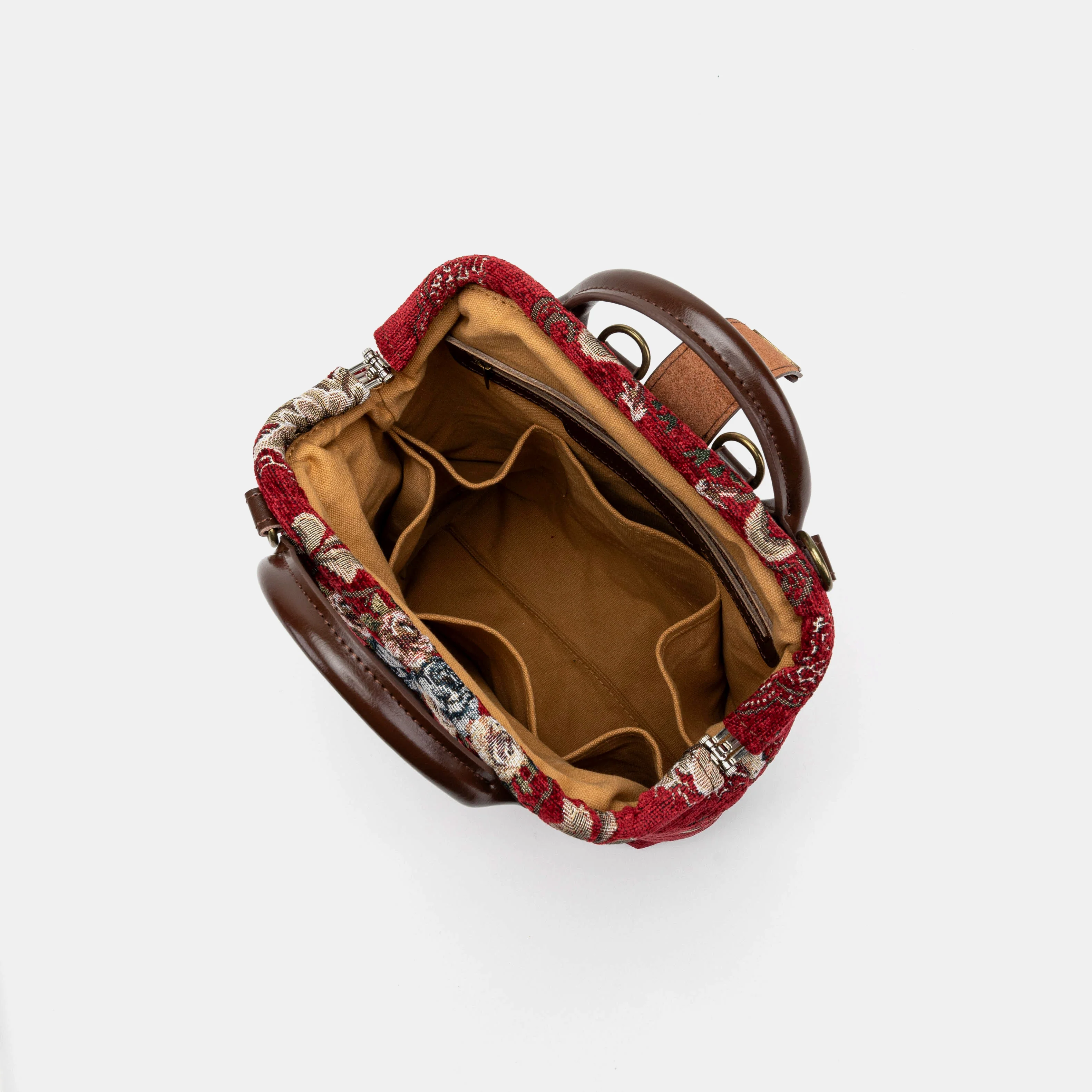 Floral Red Everyday Backpack - Image 8
