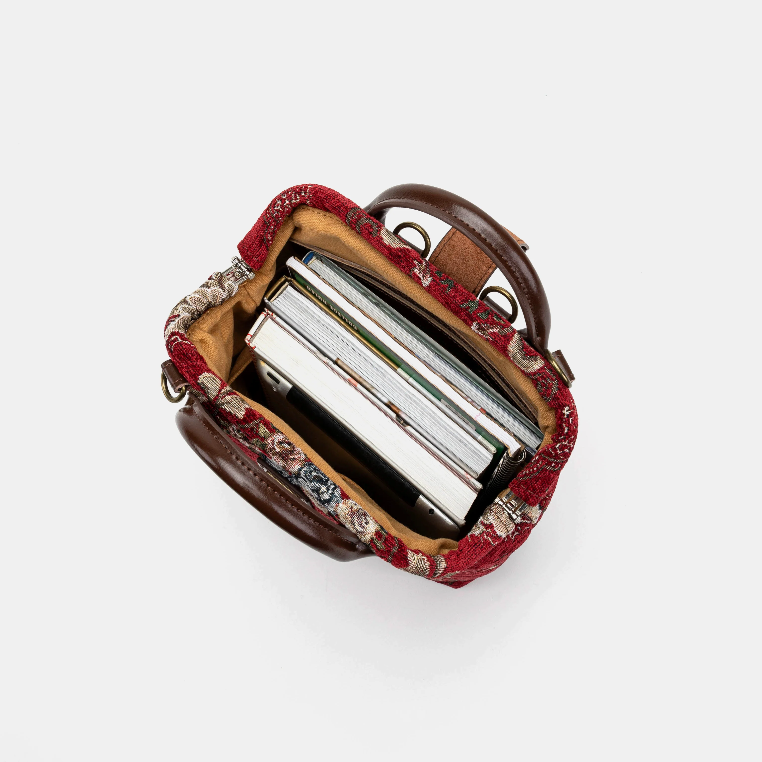 Floral Red Everyday Backpack - Image 9