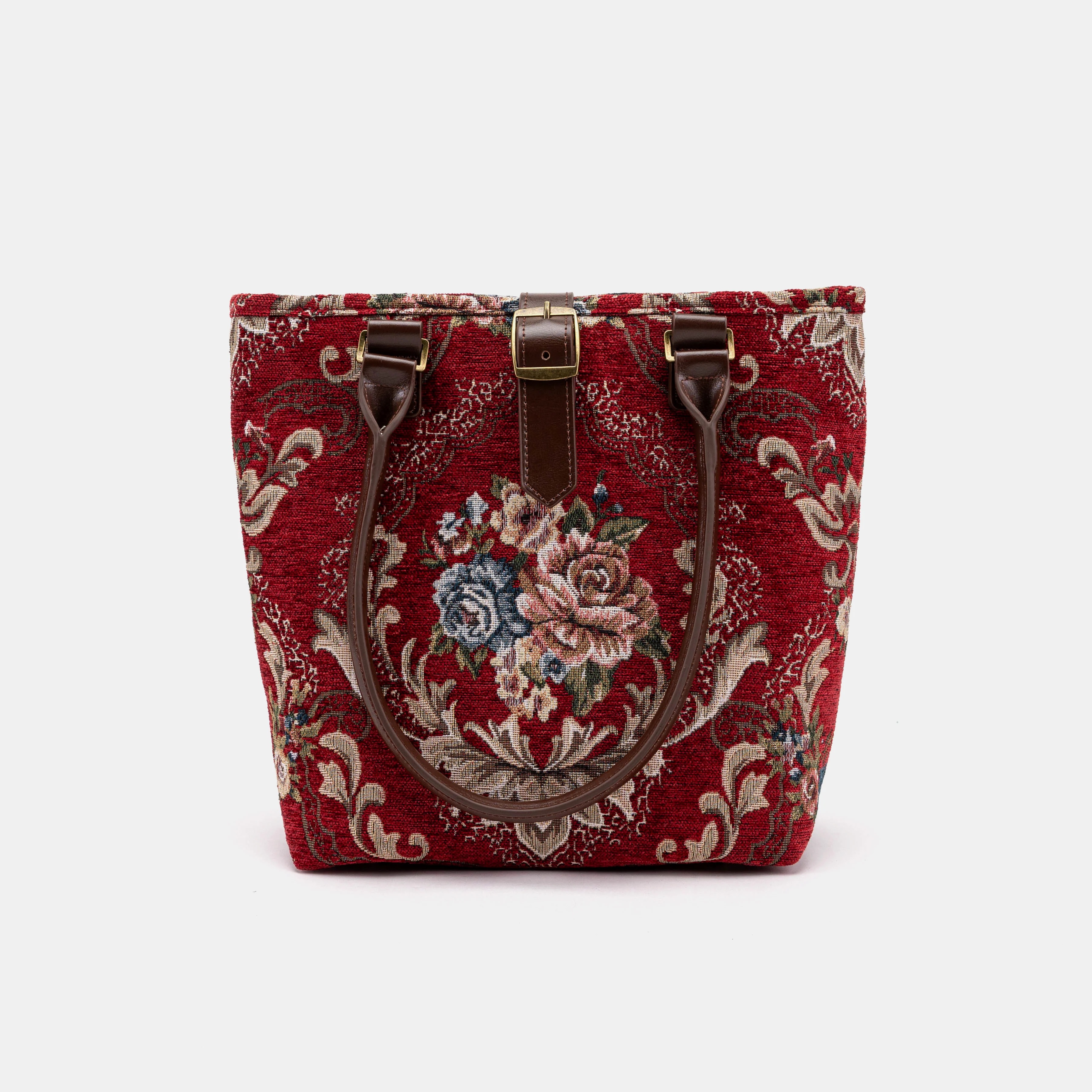 Floral Red Everyday Tote - Image 6