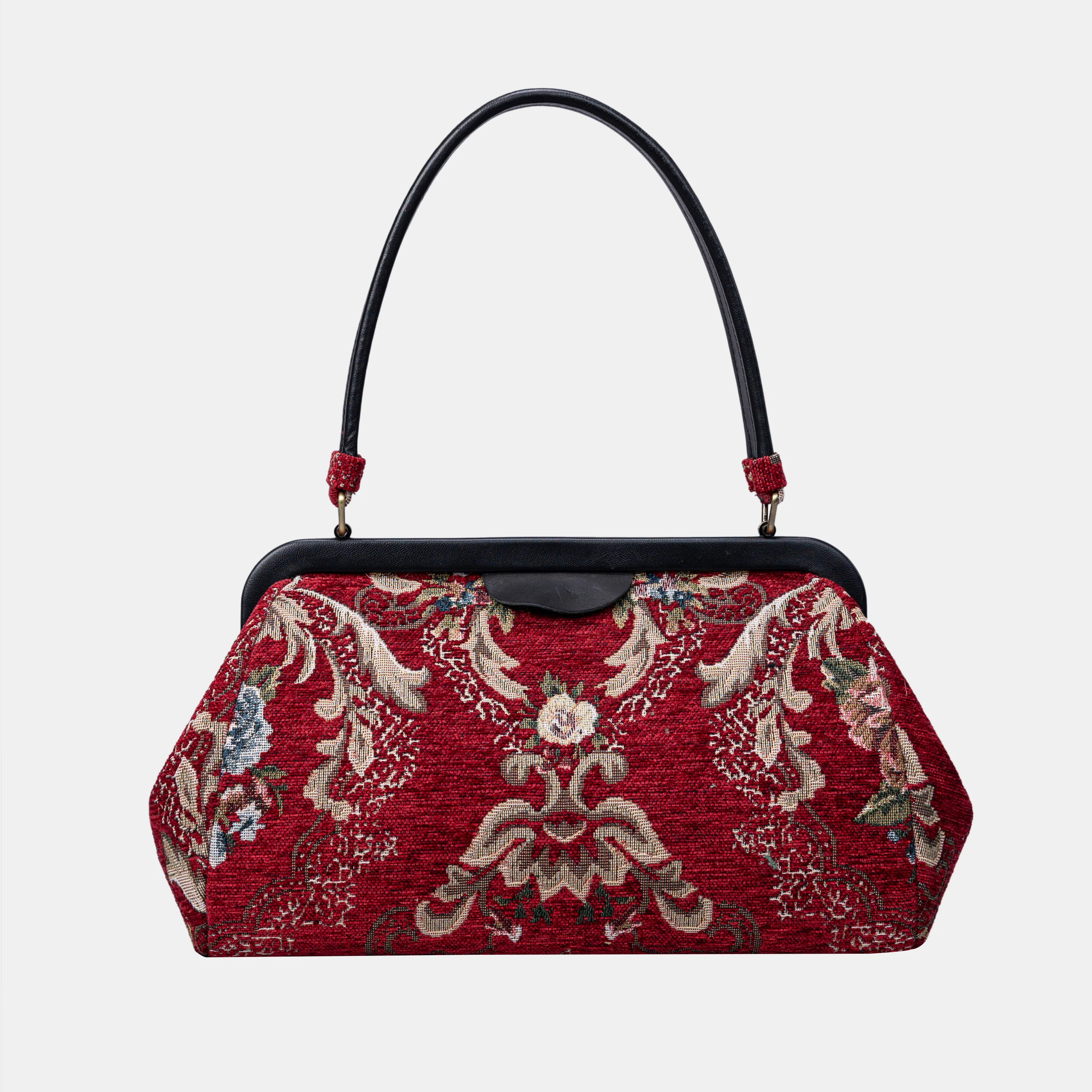 Floral Red Shoulder Bag - Image 4