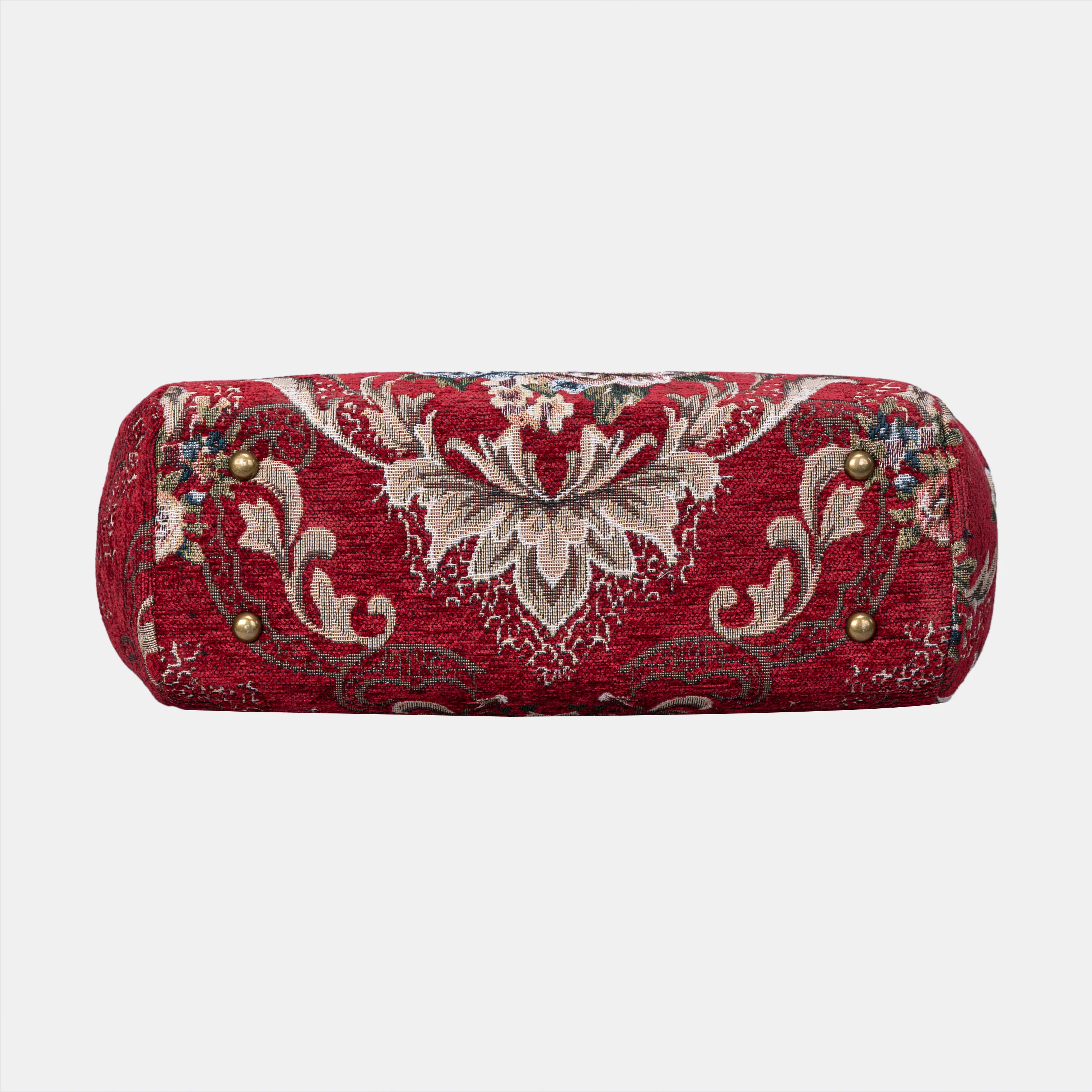 Floral Red Shoulder Bag - Image 6