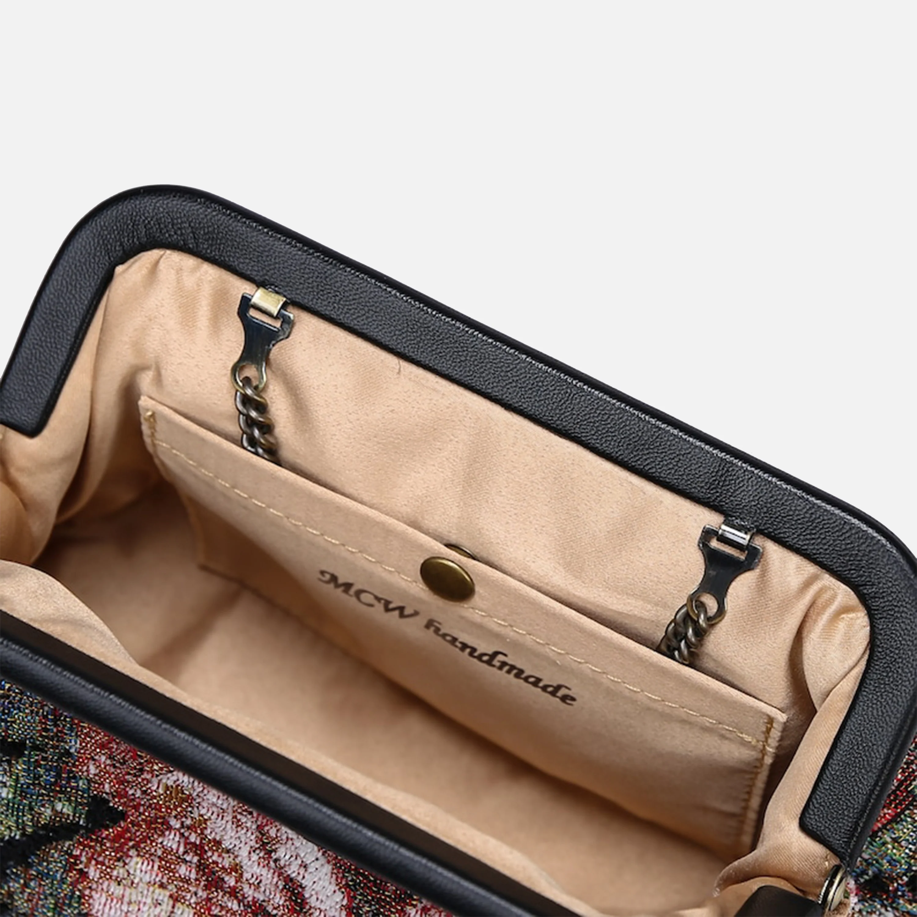 Floral Rose Evening Bag Clutch - Image 7