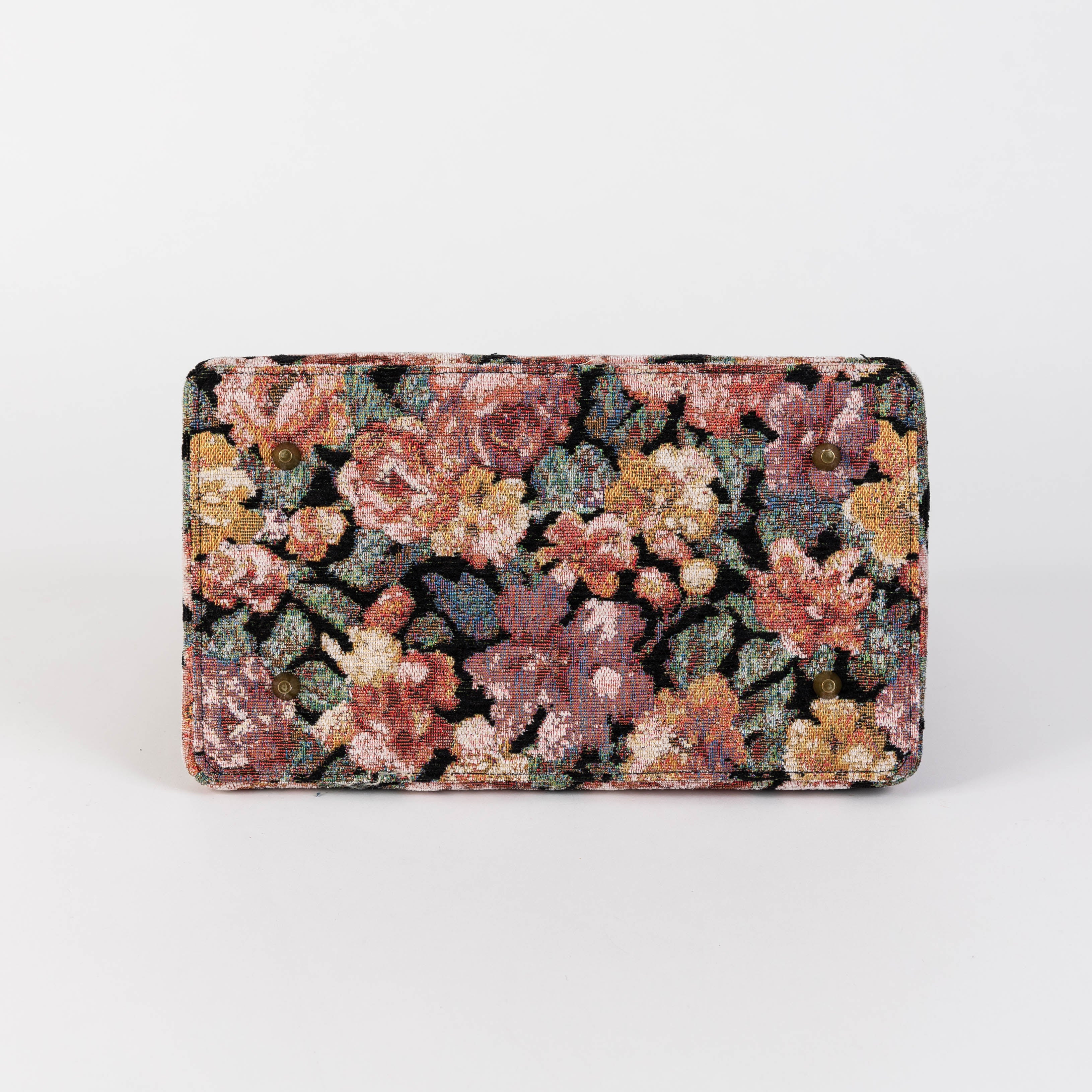 Floral Rose Celine Carpet Gladstone Bag - Image 10