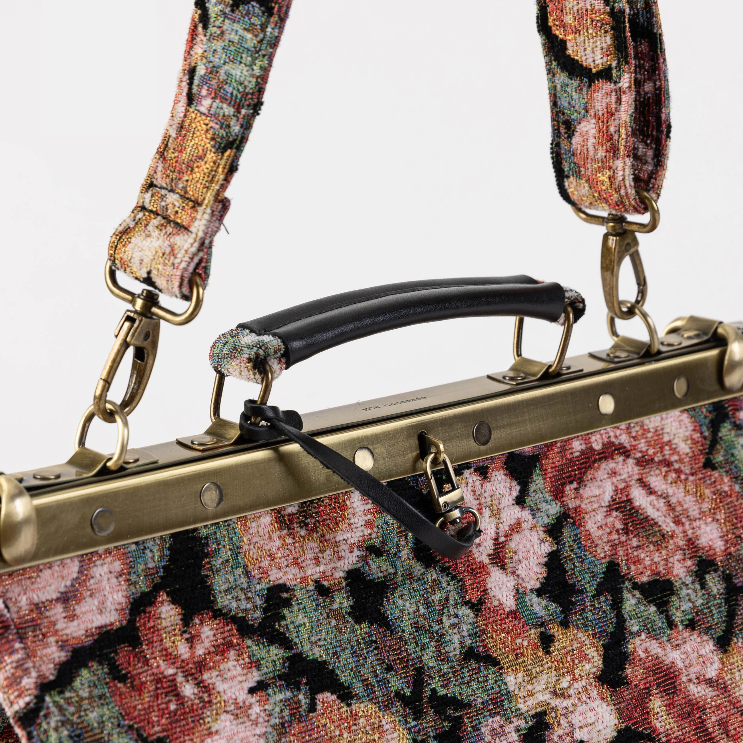 Floral Rose Celine Carpet Gladstone Bag - Image 5