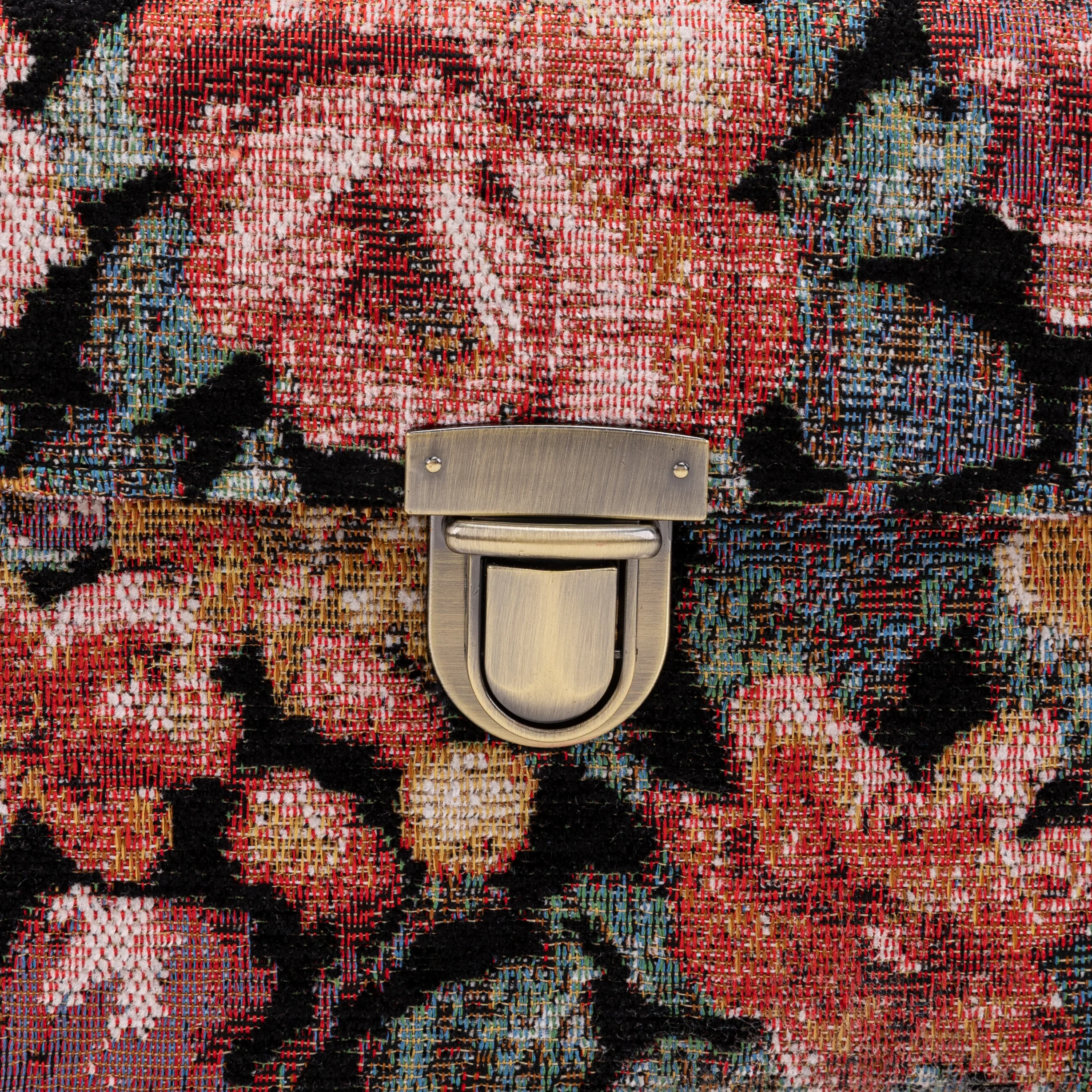 Floral Rose Clara Medium Train Case Purse - Image 10