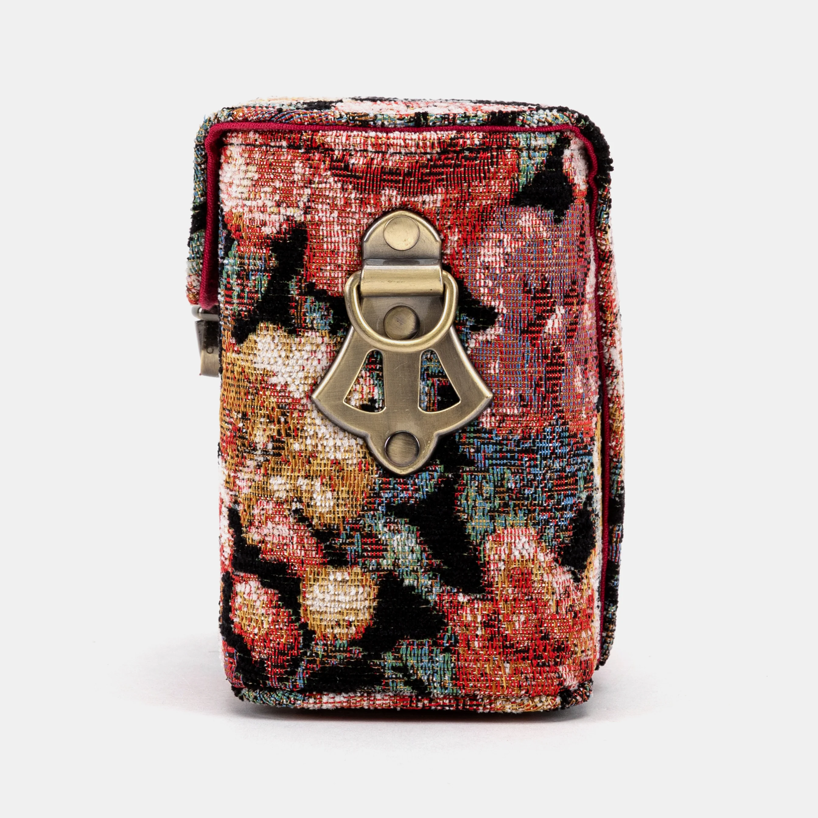 Floral Rose Emma Small Train Case Crossbody - Image 7