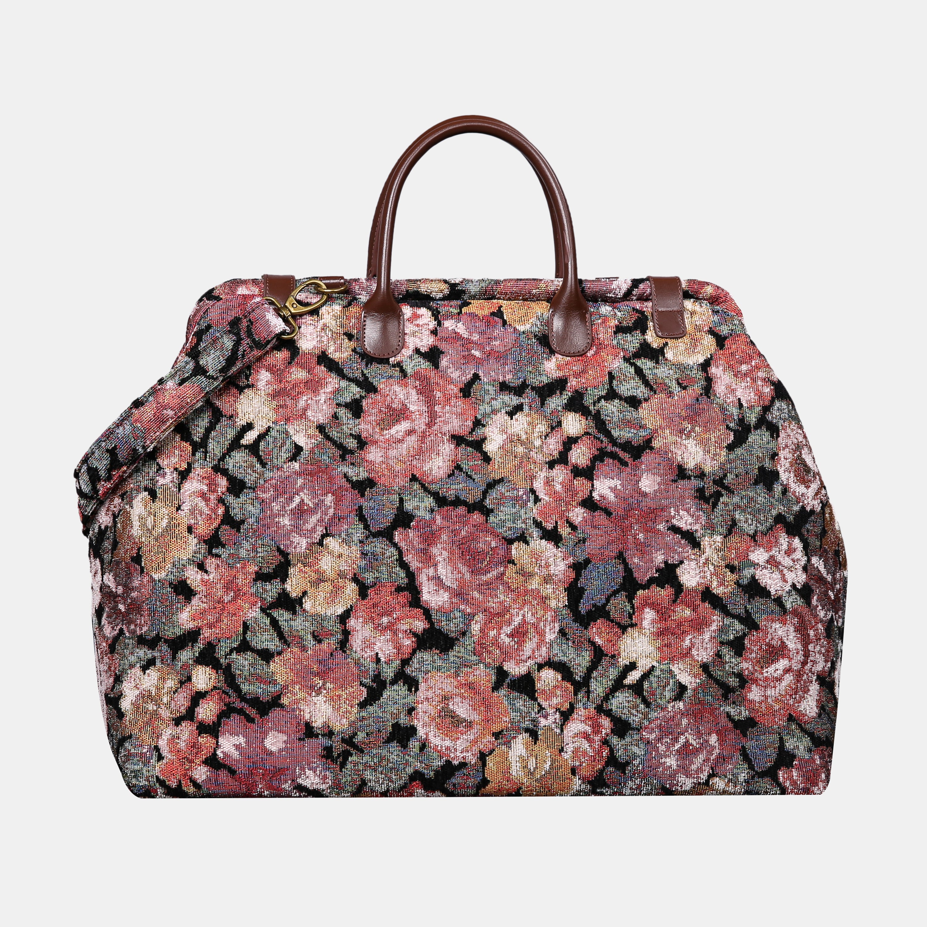 Floral Rose Large Carpetbag - Image 4