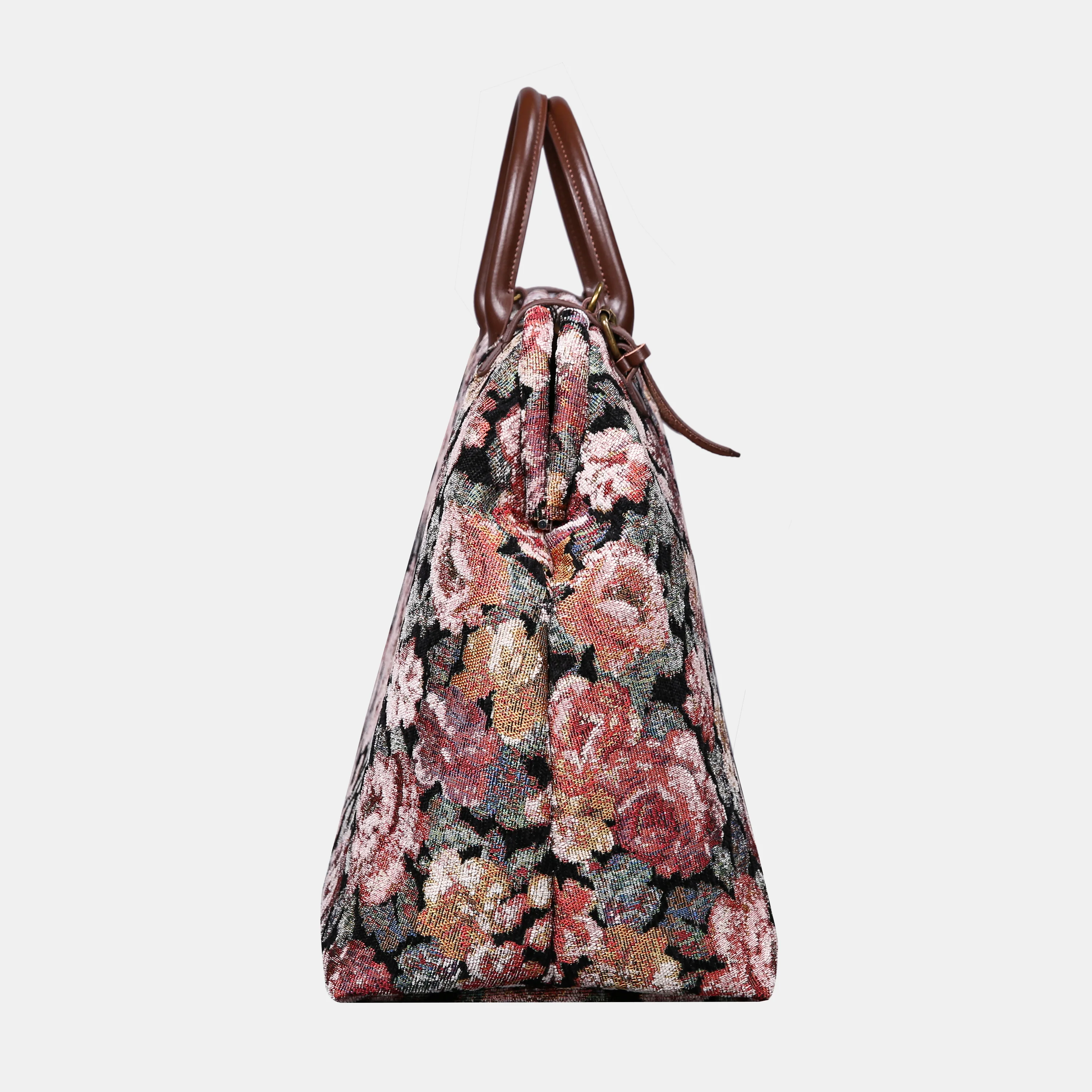 Floral Rose Large Carpetbag - Image 6