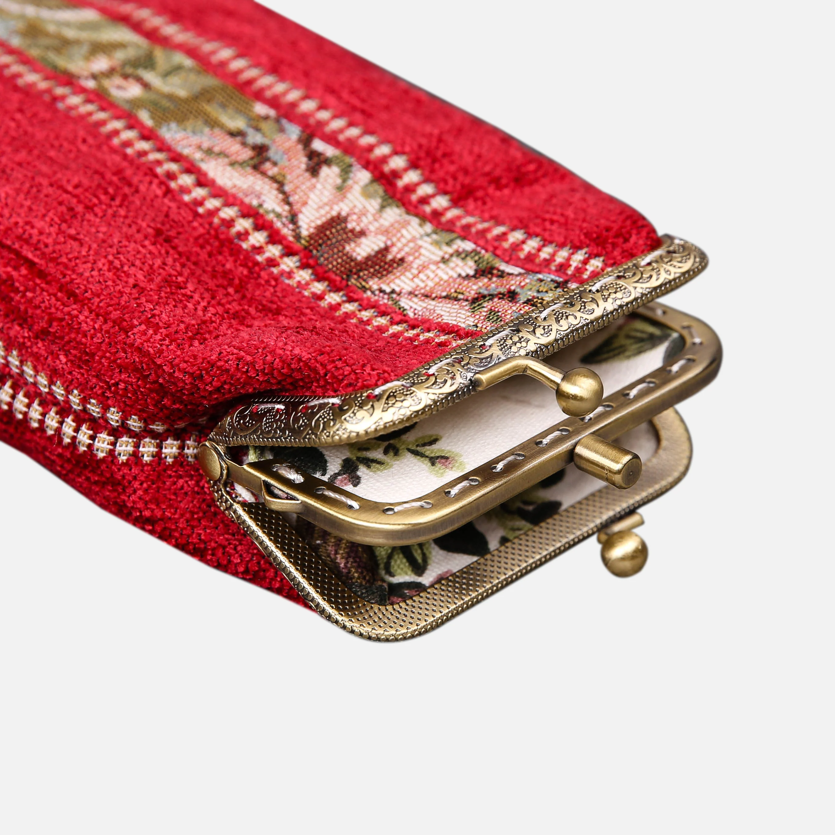 Floral Stripes Carpet Eyeglasses Case - Image 5