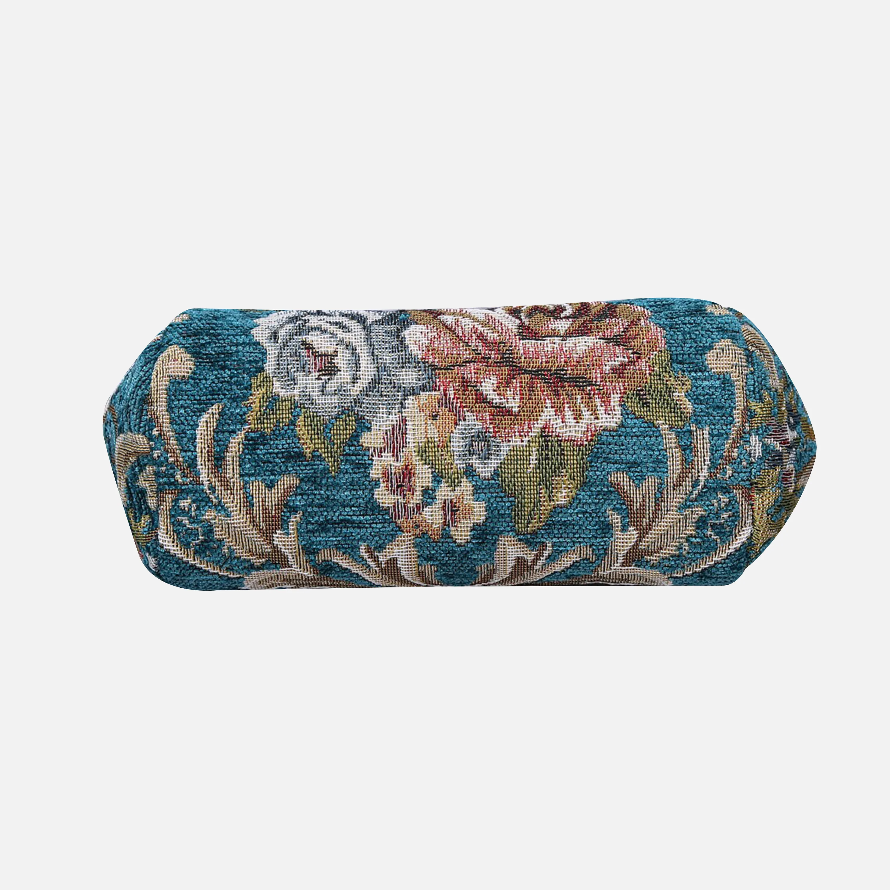 Floral Teal Evening Bag Clutch - Image 5