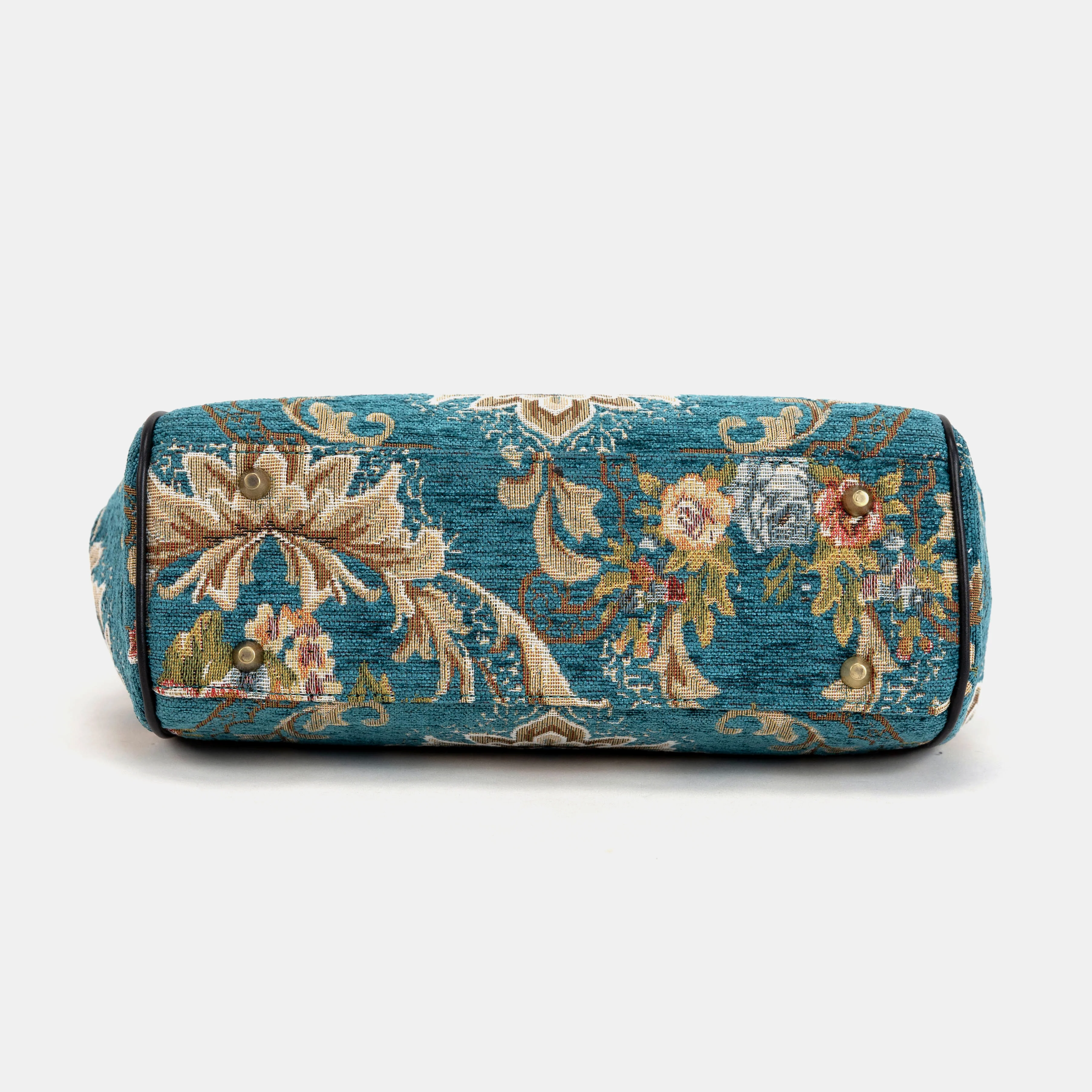 Floral Teal Alma Shoulder Bag - Image 4