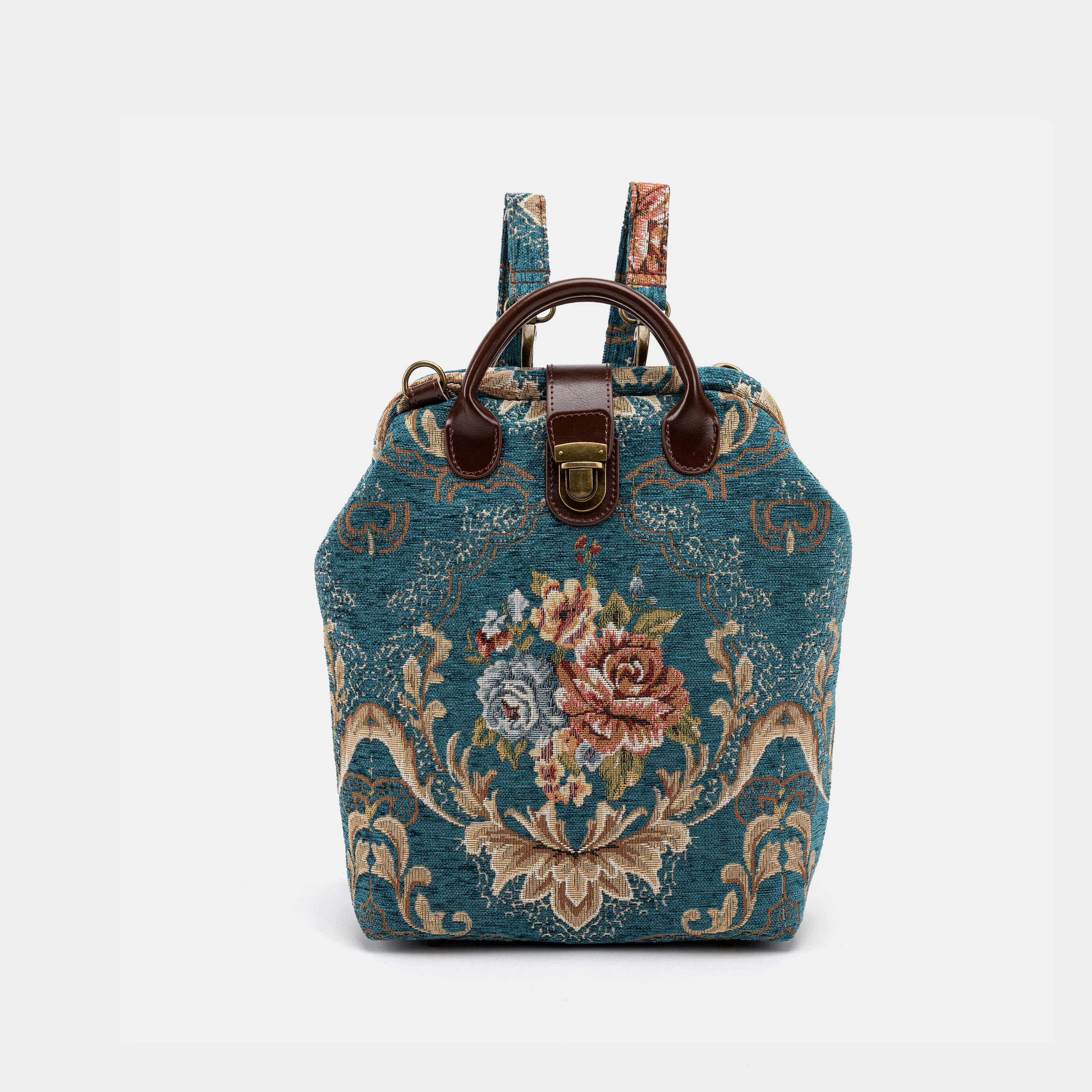 Floral Teal Everyday Backpack - Image 2