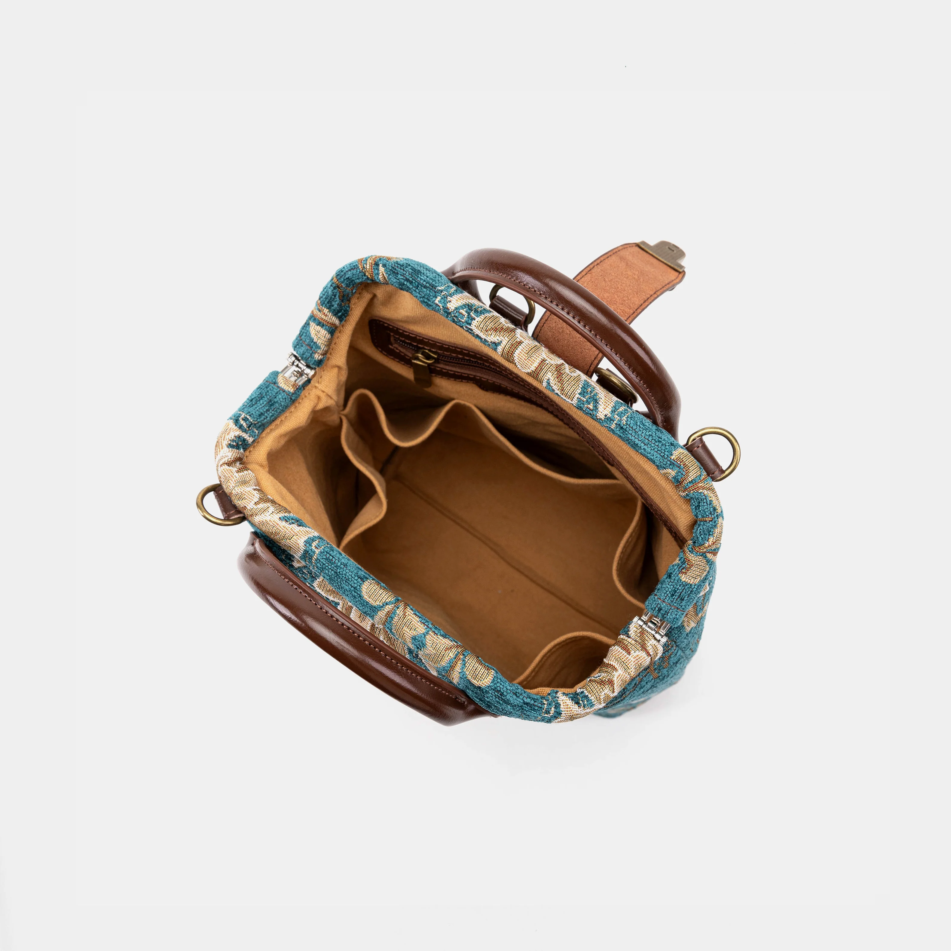Floral Teal Everyday Backpack - Image 8